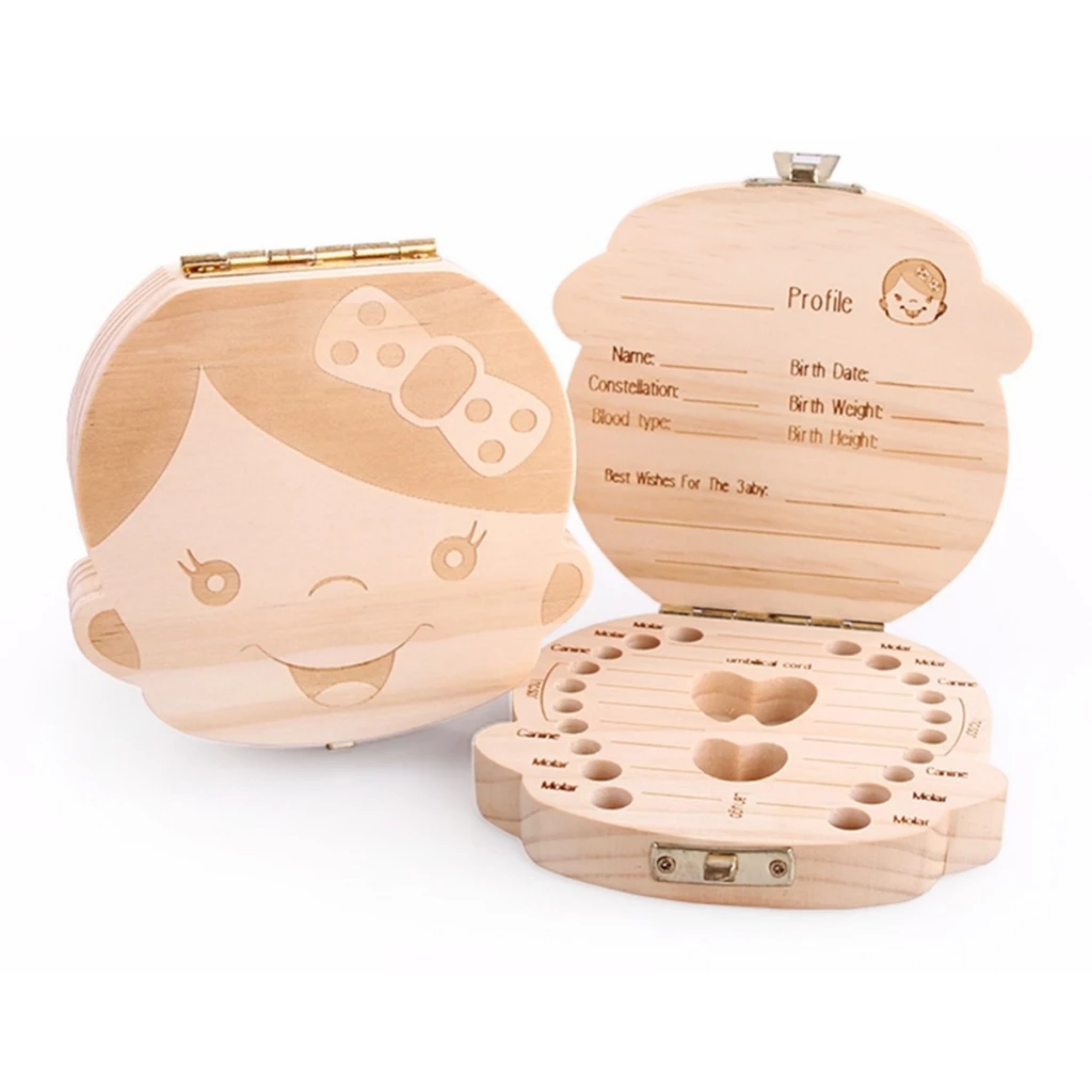 HỘP ĐỰNG RĂNG SỮA