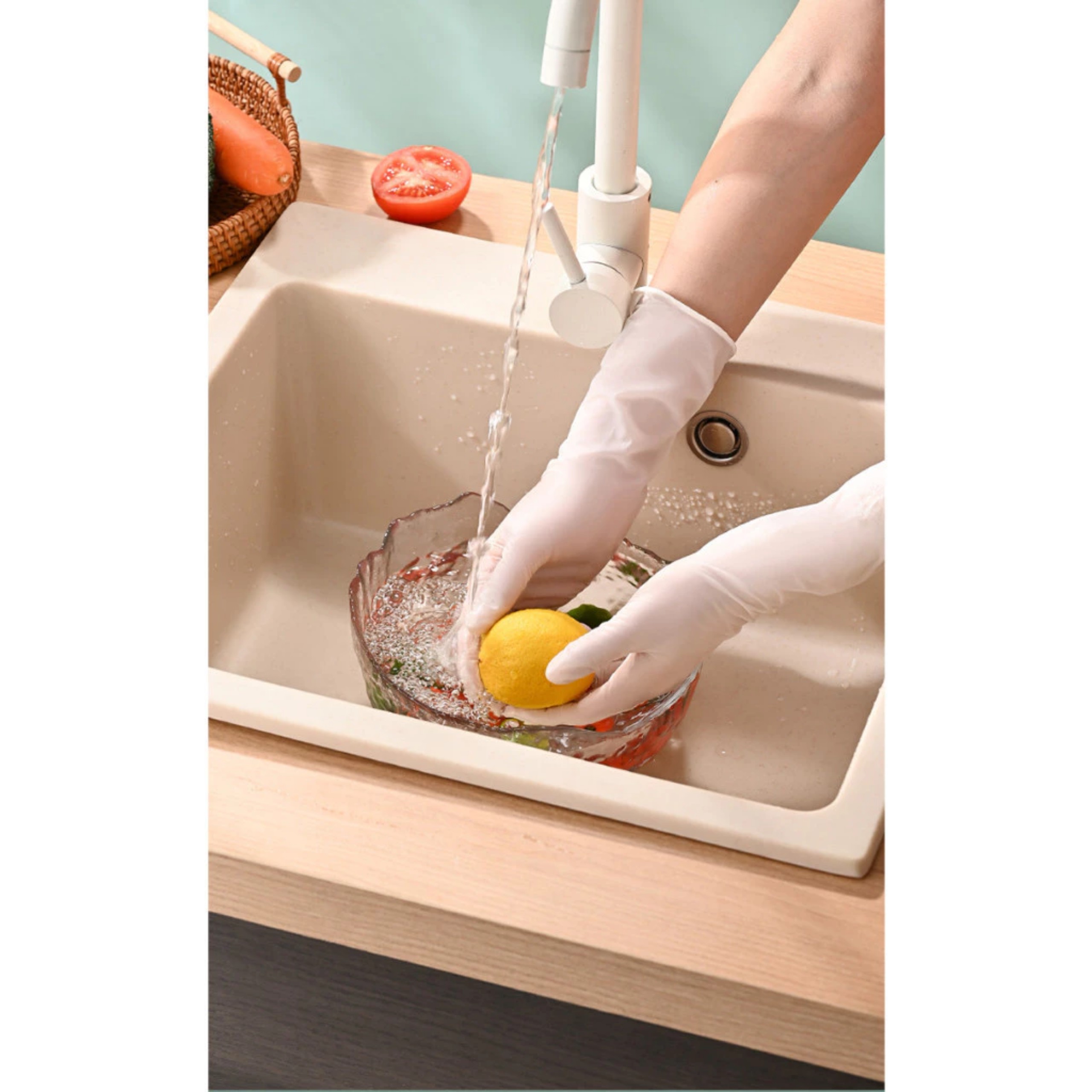 HỘP 30 GĂNG TAY CAO SU