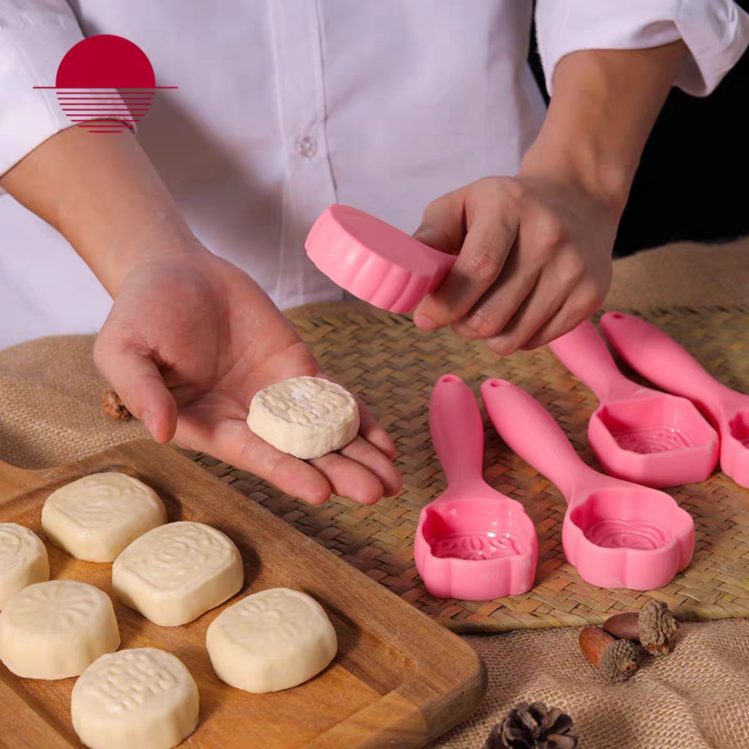 BỘ 5 KHUÔN LÀM BÁNH TRUNG THU