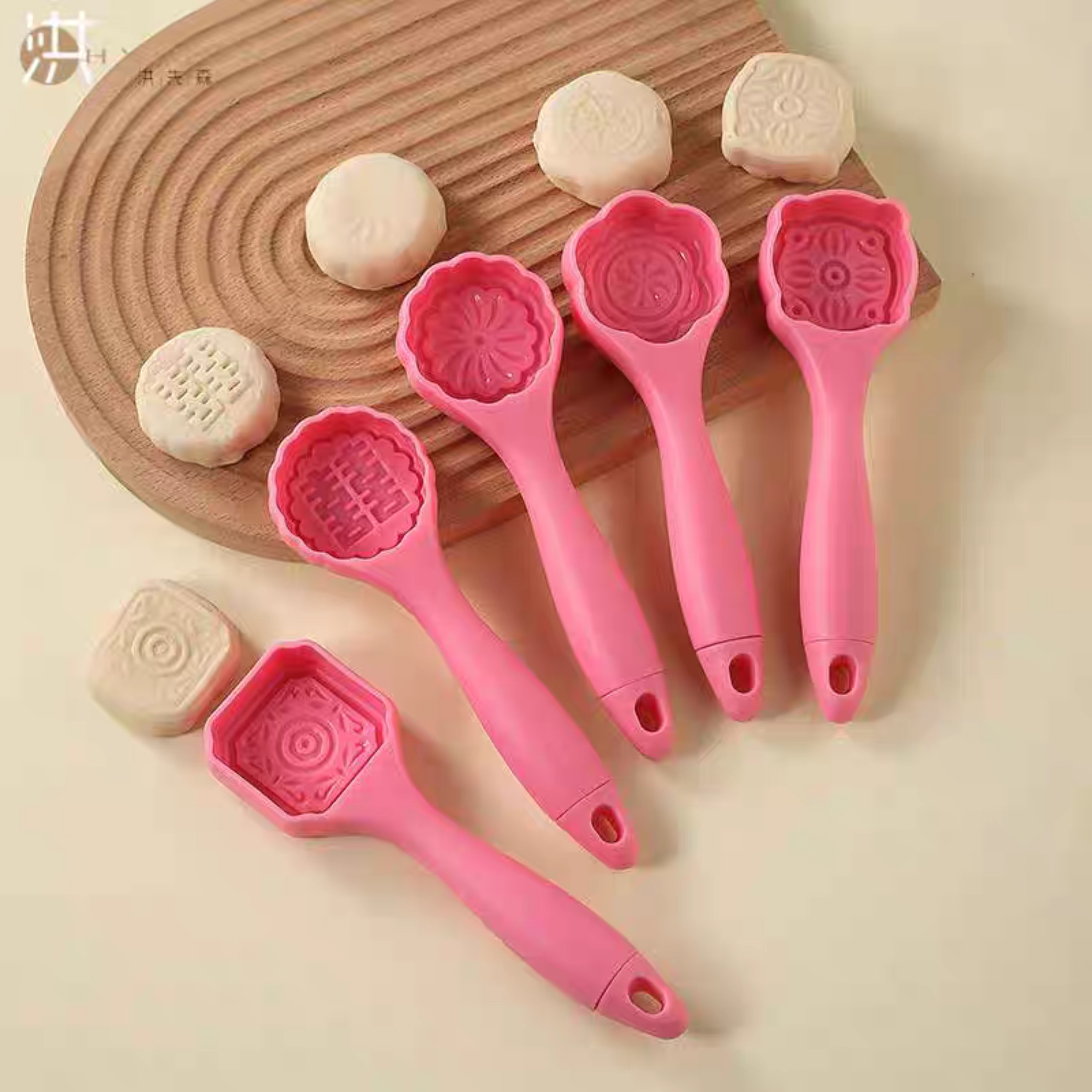 BỘ 5 KHUÔN LÀM BÁNH TRUNG THU