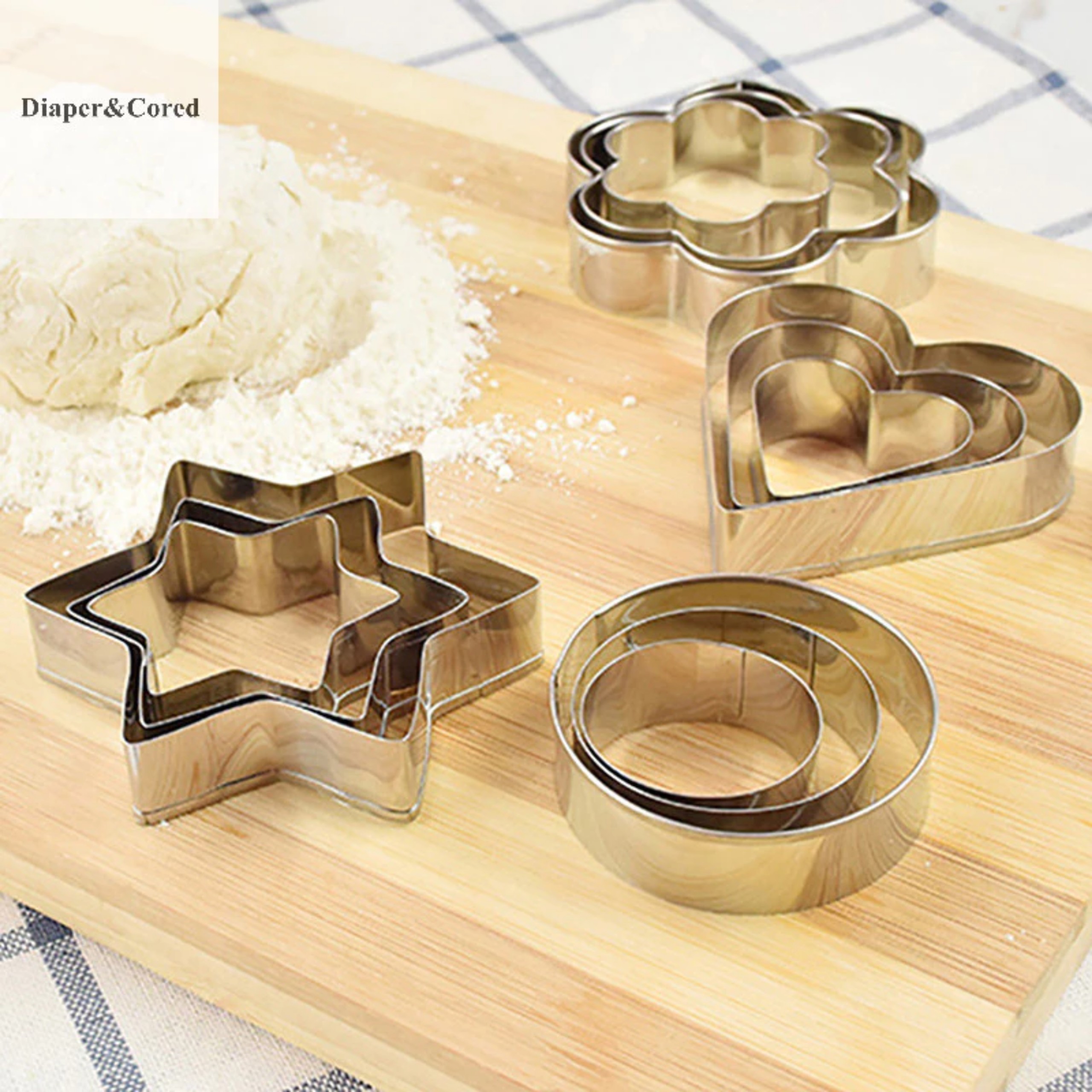 SET 4 KHUÔN LÀM BÁNH QUY