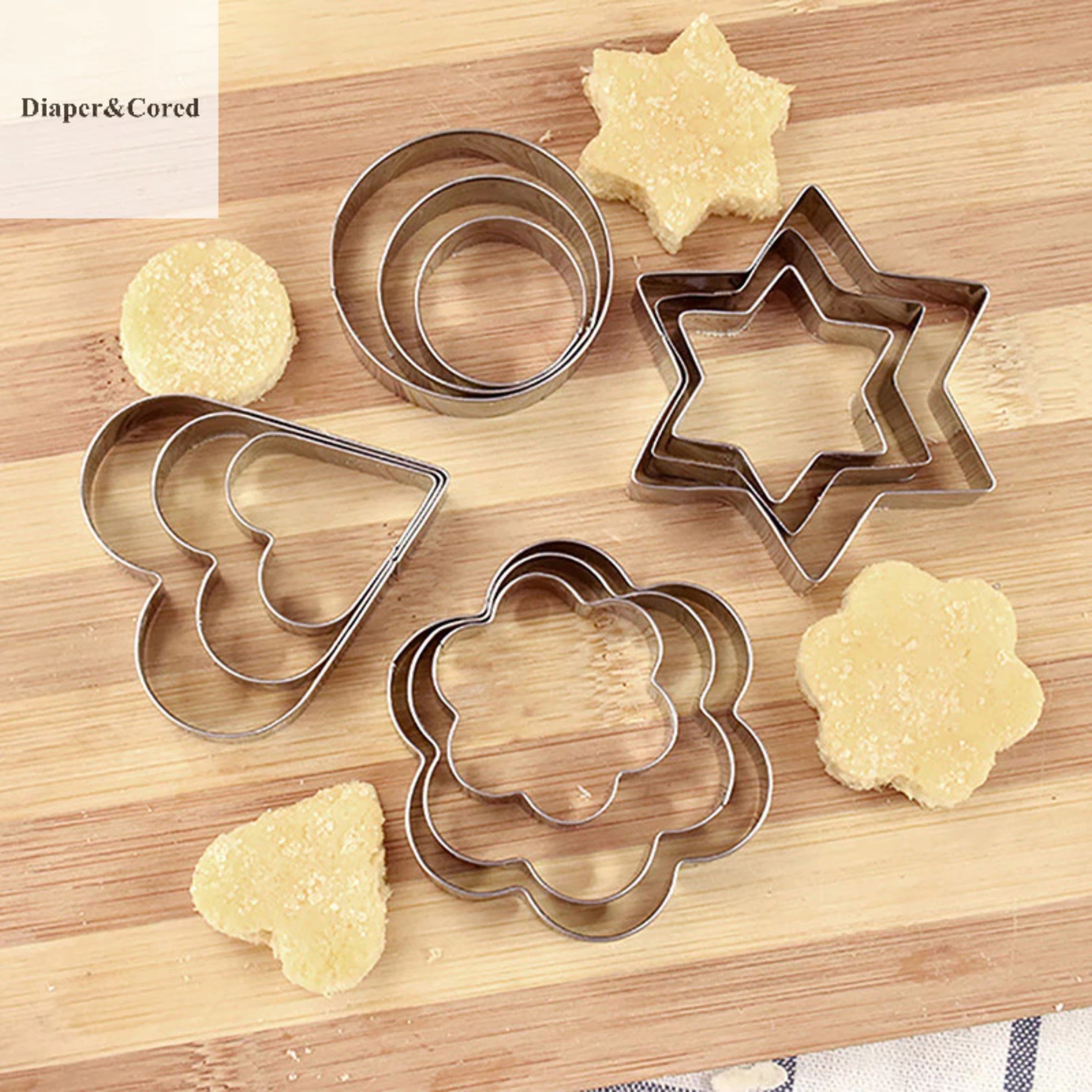 SET 4 KHUÔN LÀM BÁNH QUY