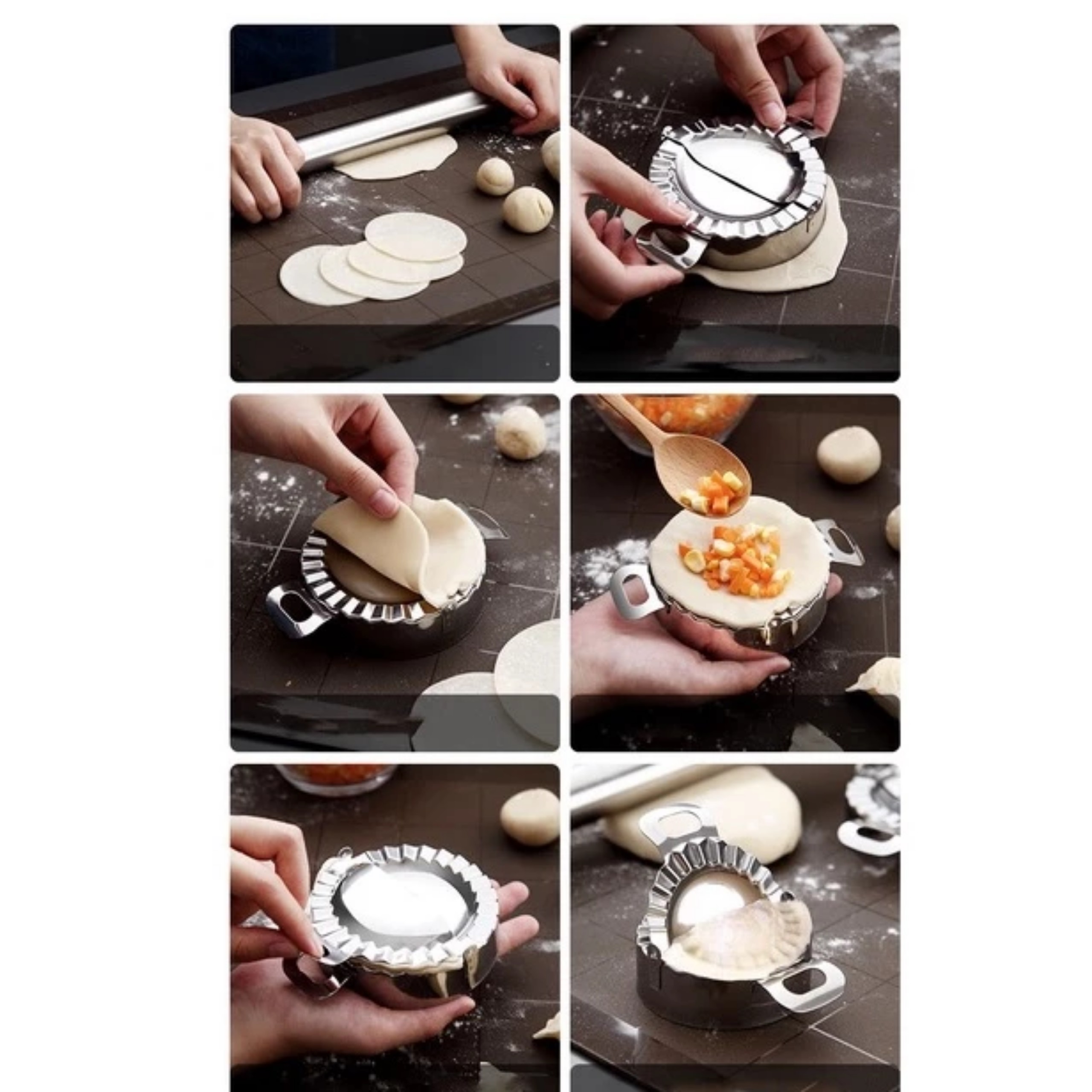 DỤNG CỤ LÀM BÁNH XẾP INOX