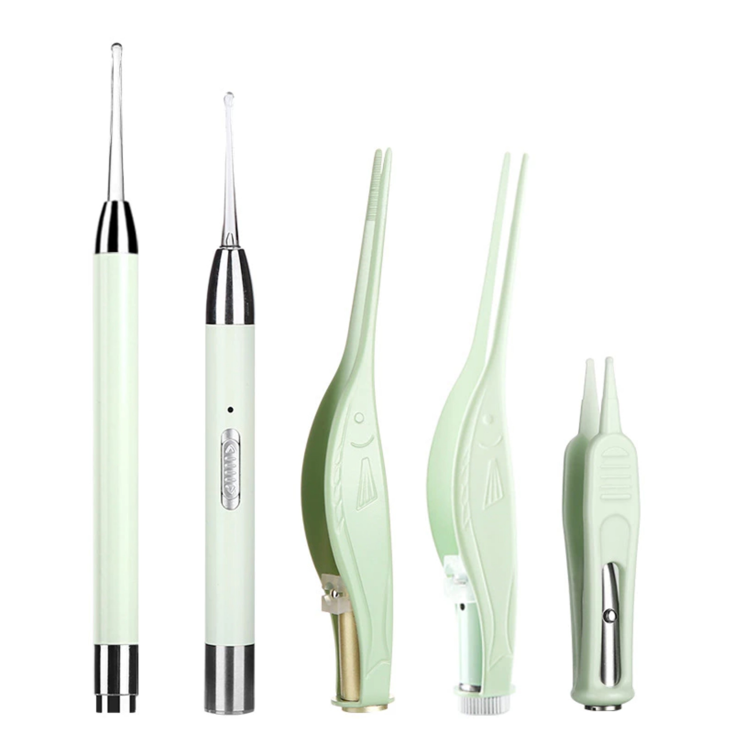 DỤNG CỤ RÁY TAI ĐÈN LED HỘP NHỰA