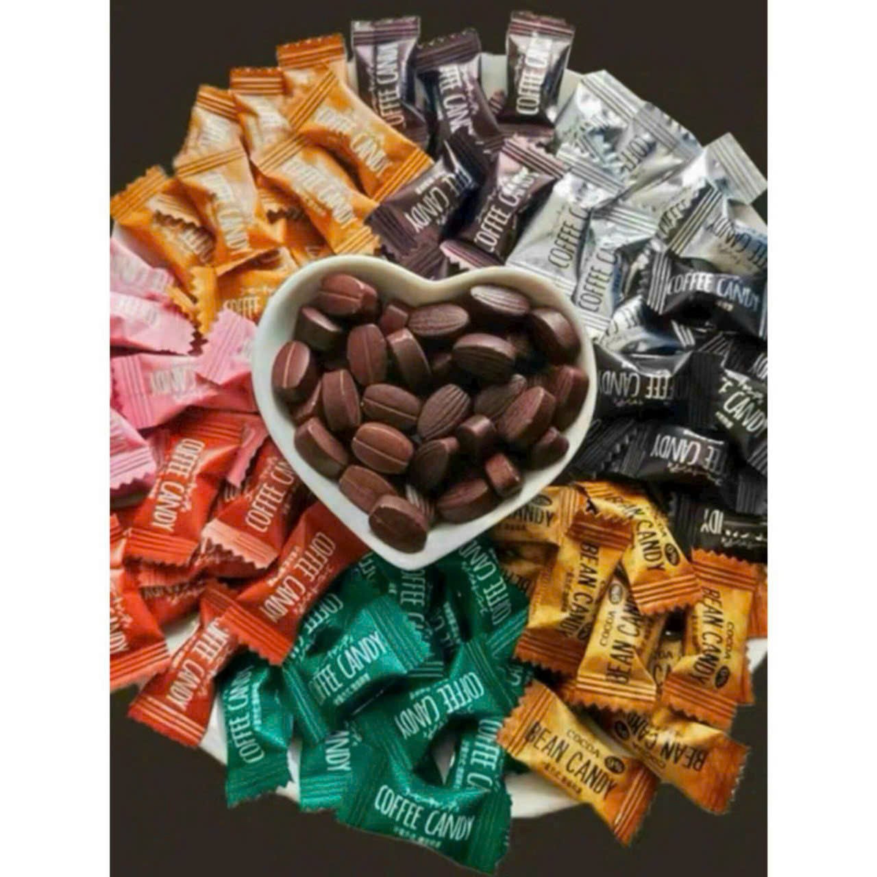 BỊCH 500GR KẸO CÀ PHÊ ĐEN