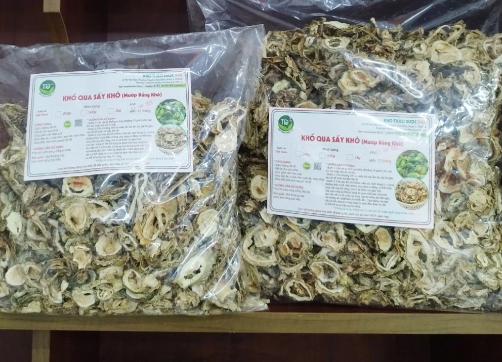 KHỔ QUA SẤY KHÔ