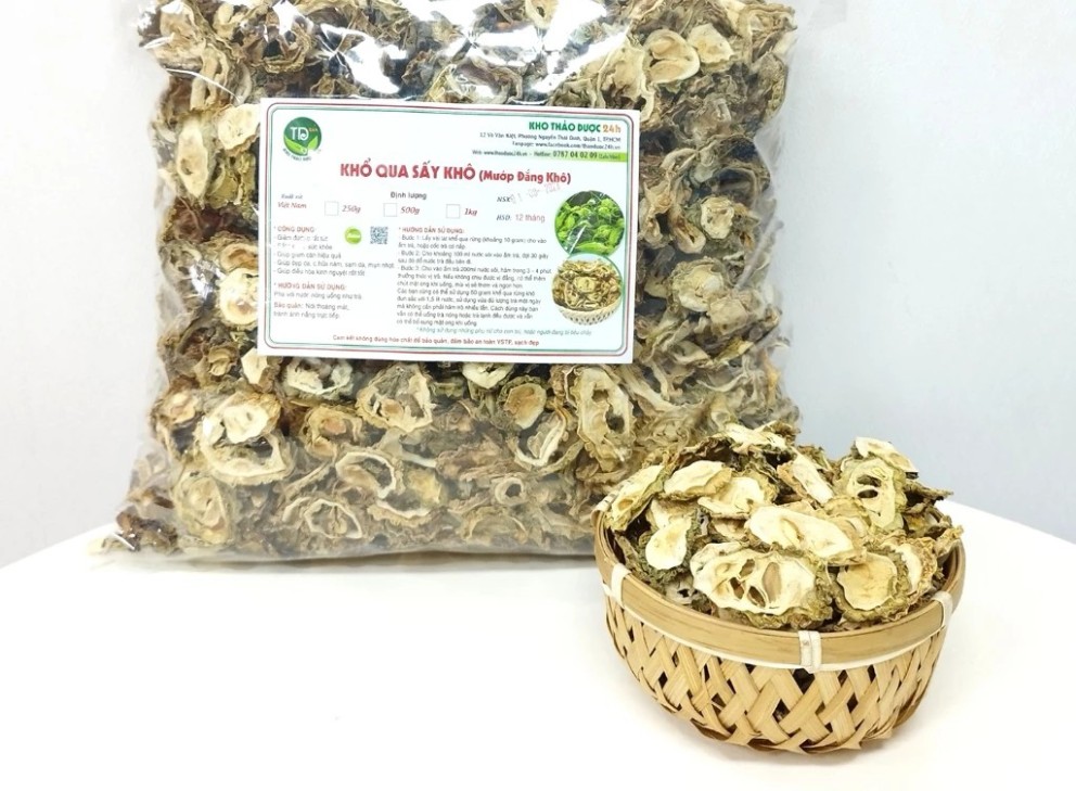 KHỔ QUA SẤY KHÔ