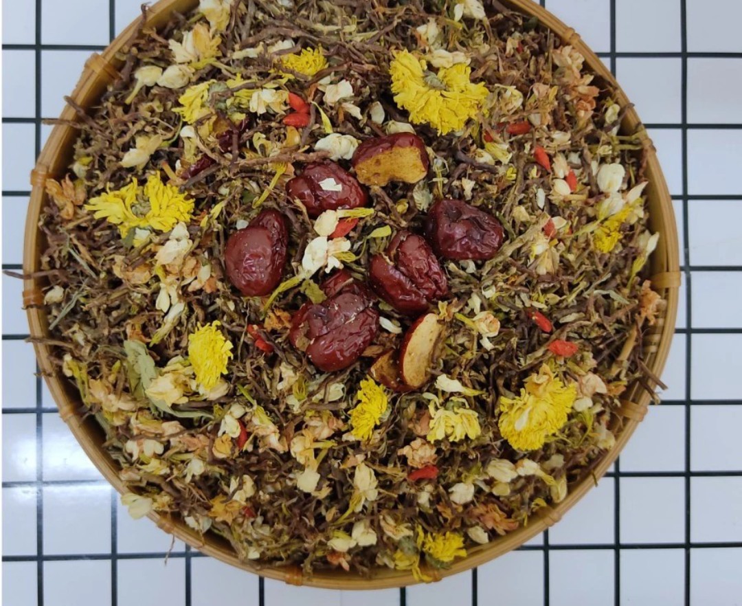 MỘC HOA TRÀ (TRÀ DƯỠNG NHAN ) TÂY BẮC 7 VỊ THẢO MỘC