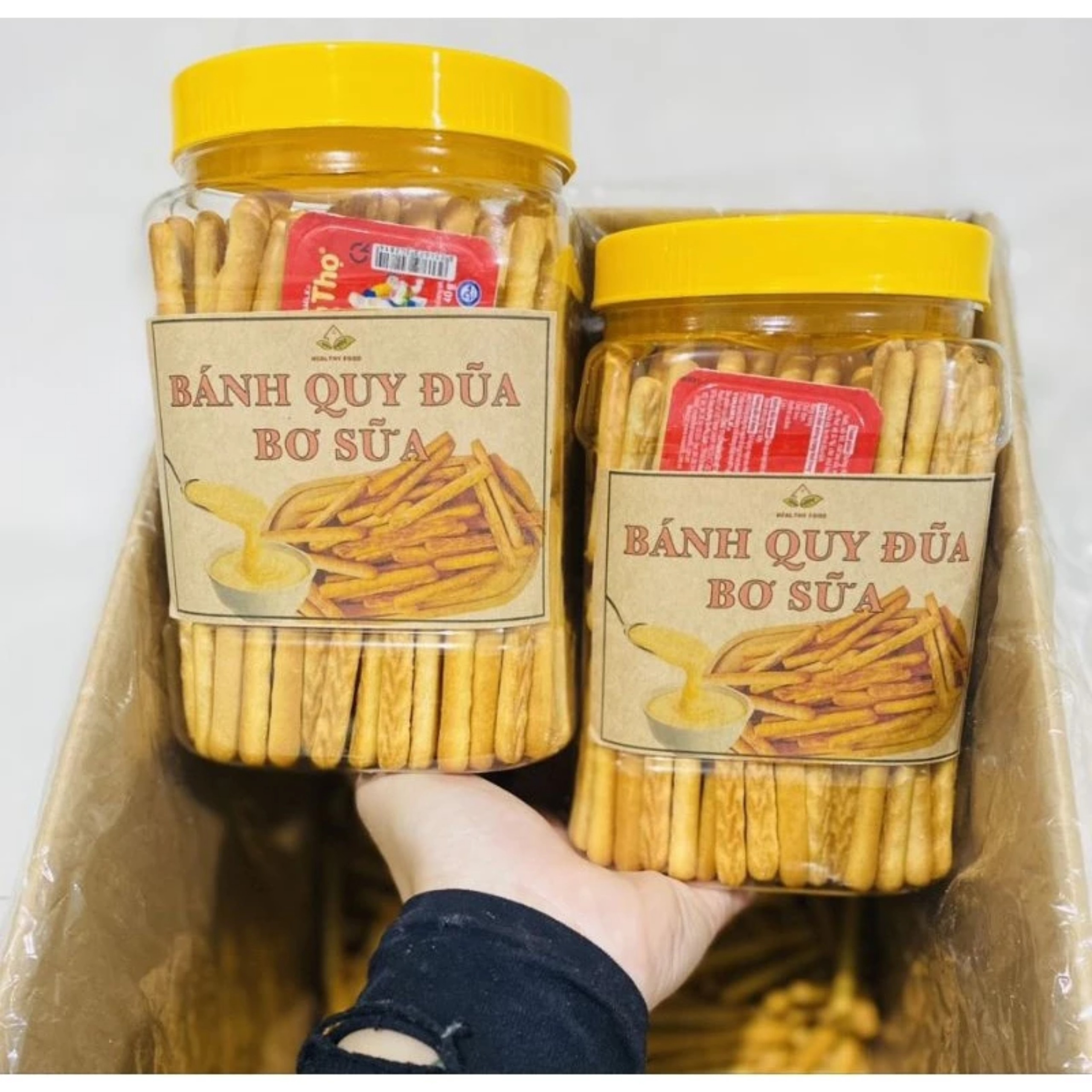 BÁNH QUY ĐŨA CHẤM SỮA