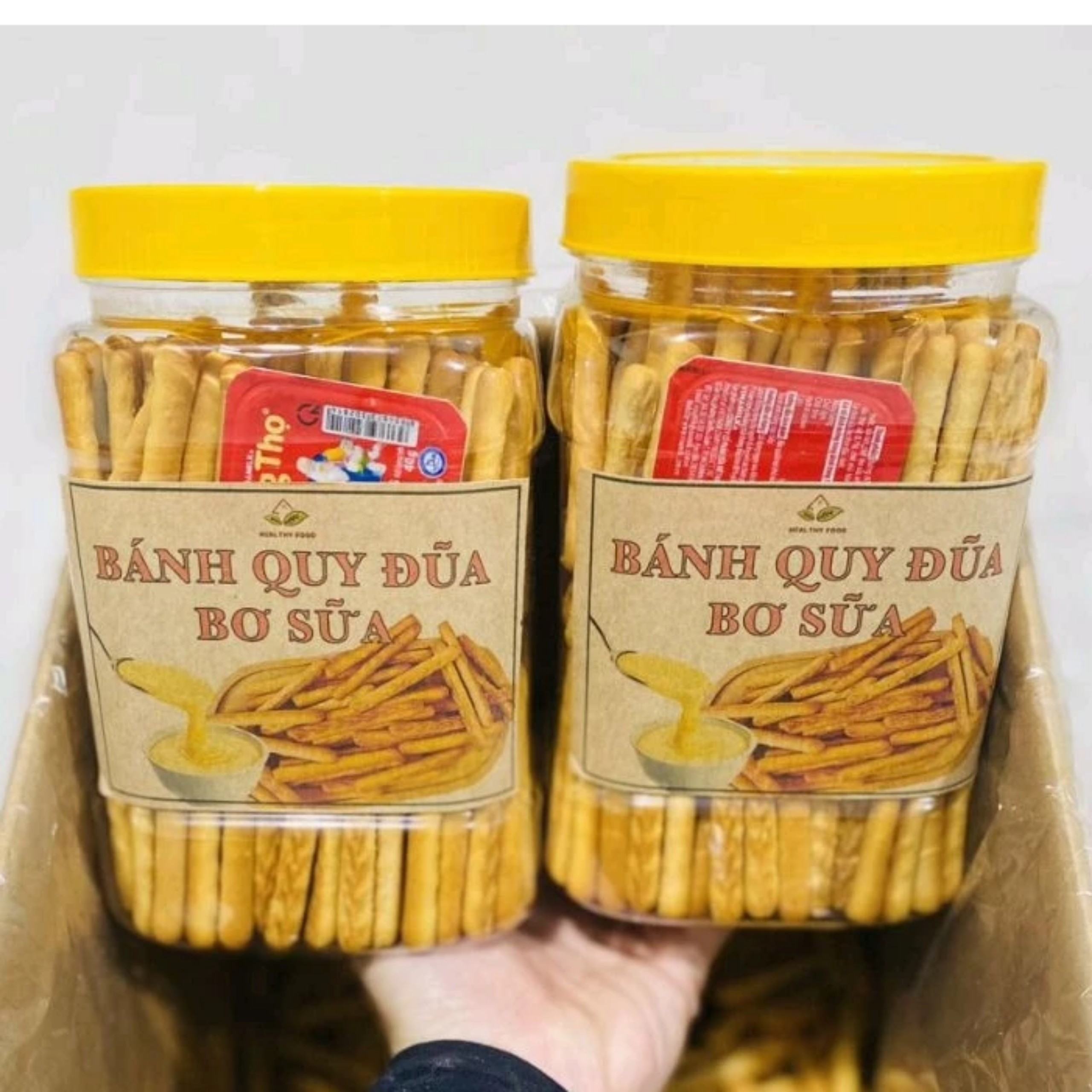 BÁNH QUY ĐŨA CHẤM SỮA