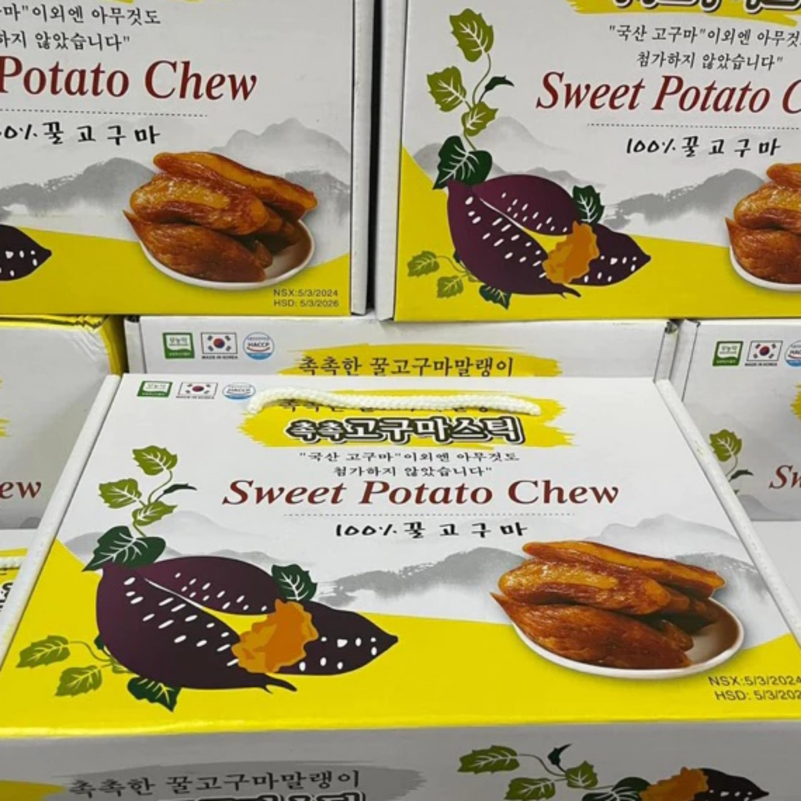 HỘP KHOAI VÀNG DẺO