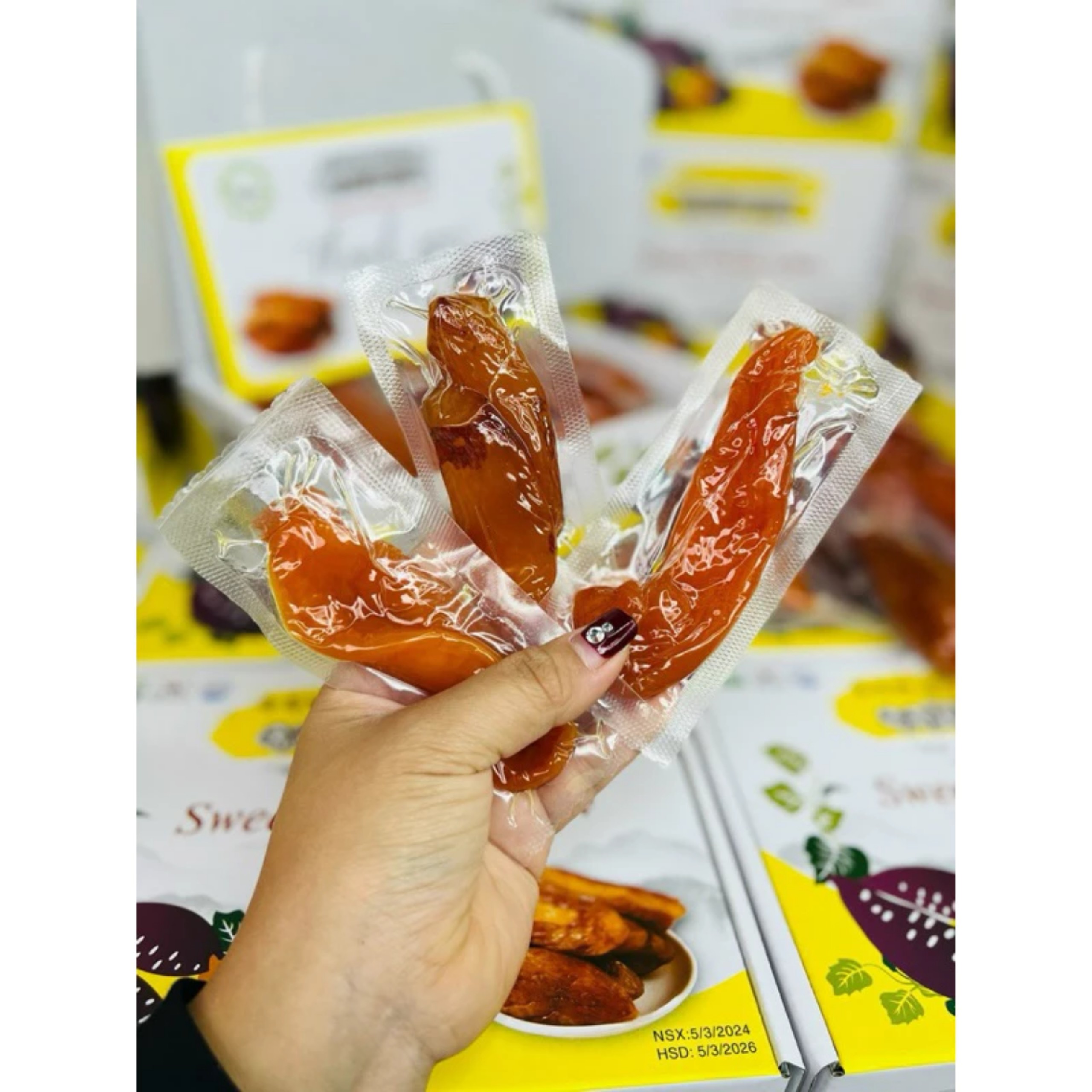 HỘP KHOAI VÀNG DẺO