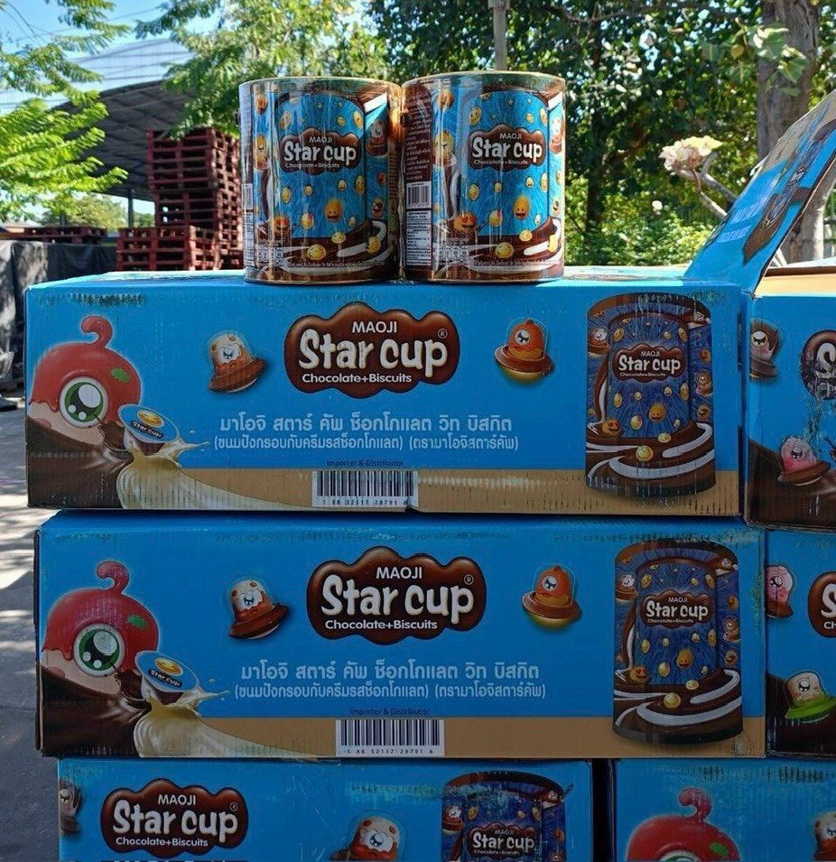 BÁNH QUY SOCOLA VIÊN STAR UP THÁI LAN