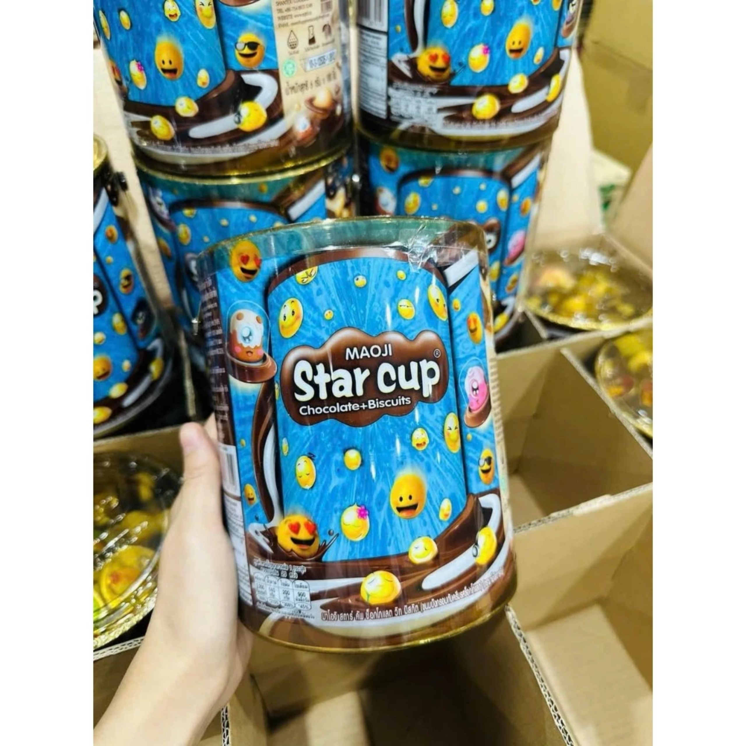 BÁNH QUY SOCOLA VIÊN STAR UP THÁI LAN