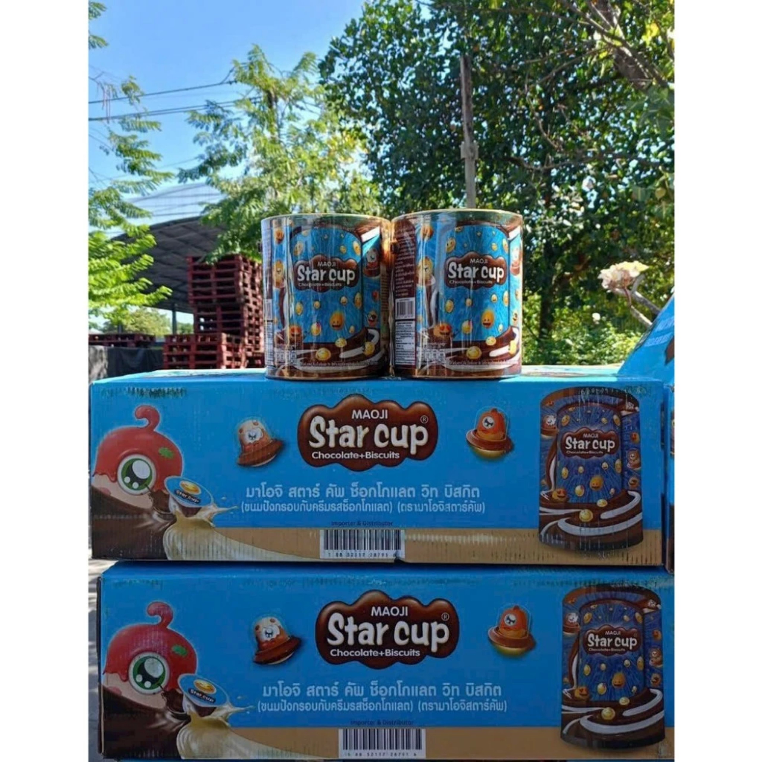 BÁNH QUY SOCOLA VIÊN STAR UP THÁI LAN