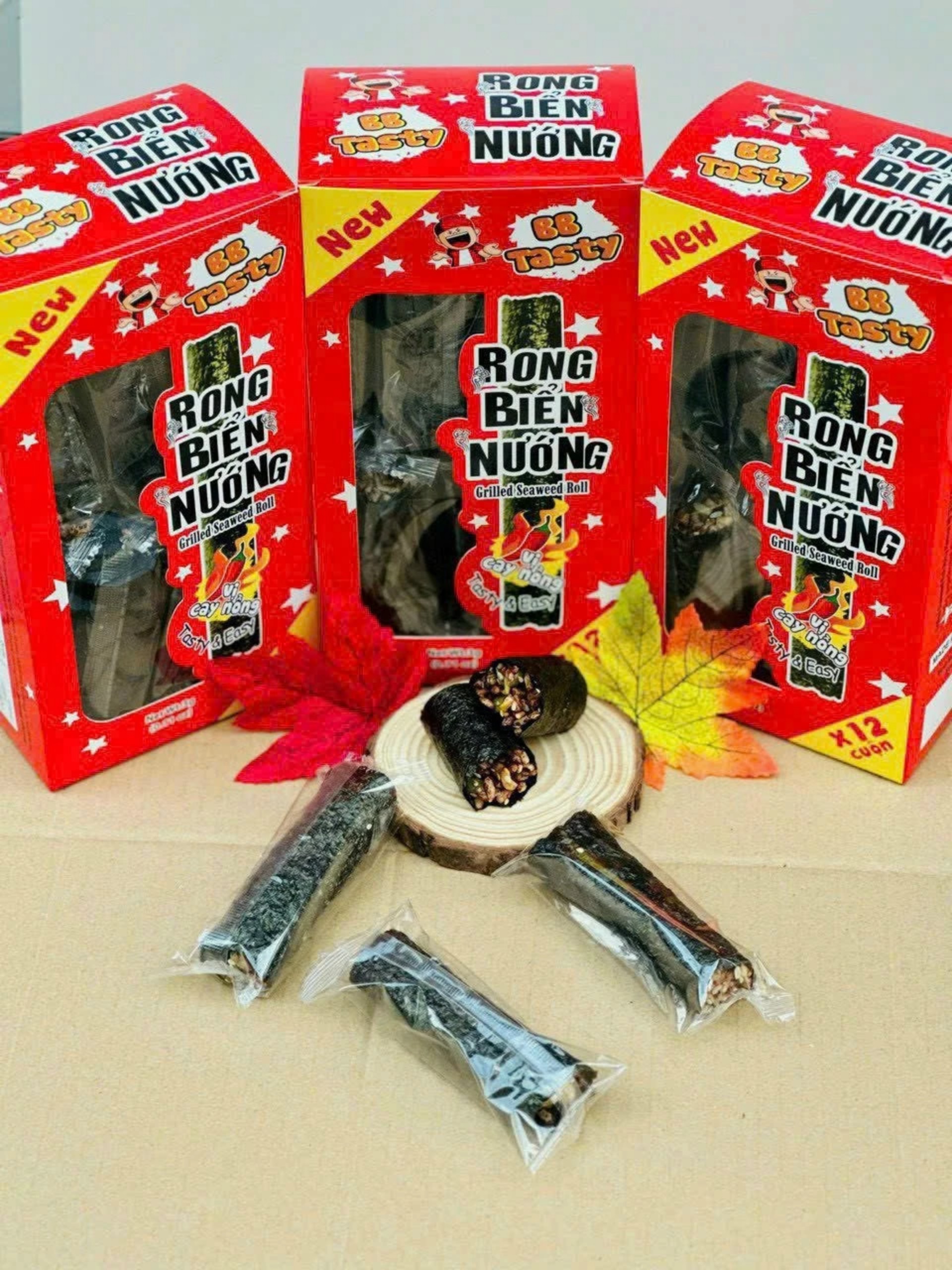 RONG BIỂN CUỘN HẠT DINH DƯỠNG