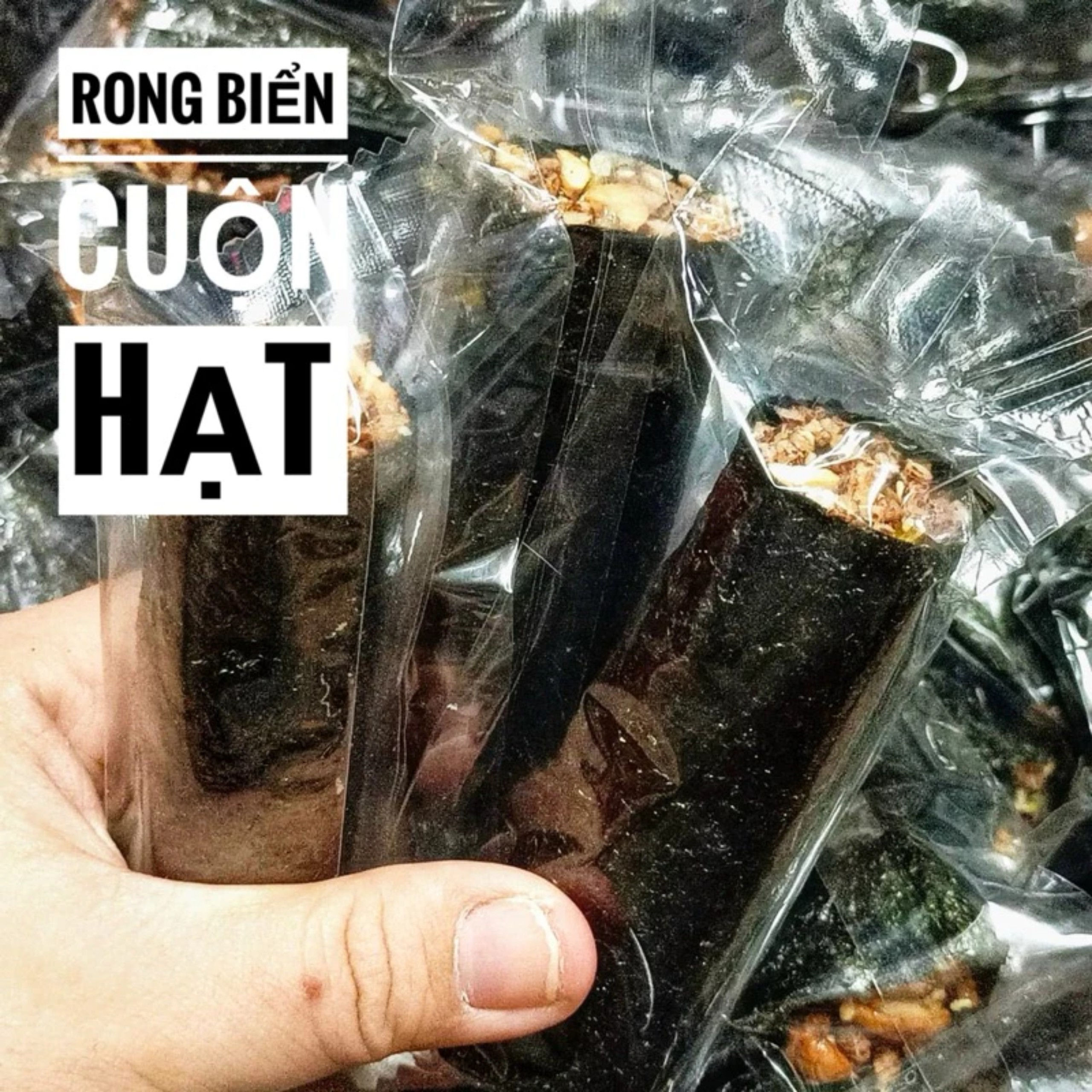 RONG BIỂN CUỘN HẠT DINH DƯỠNG