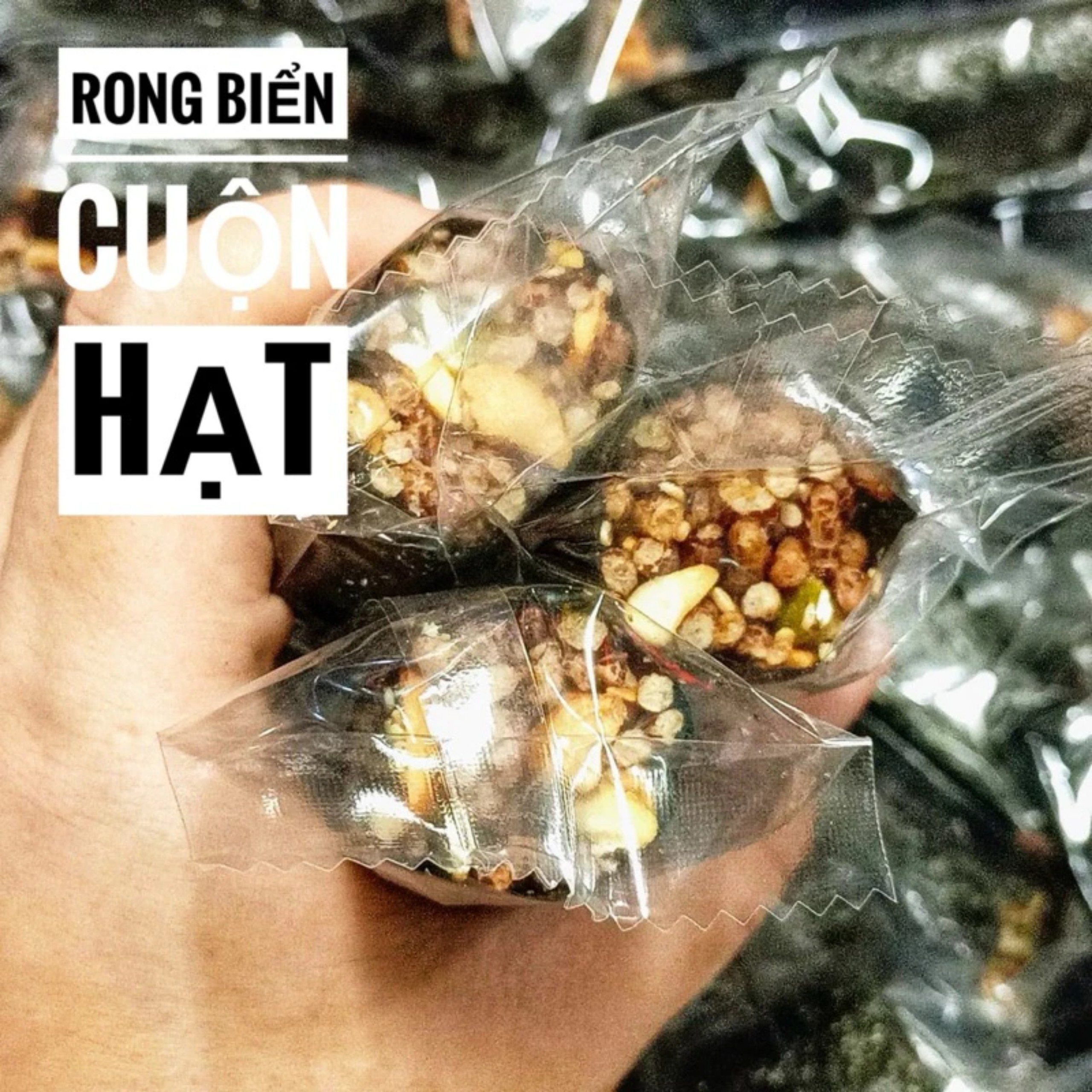 RONG BIỂN CUỘN HẠT DINH DƯỠNG