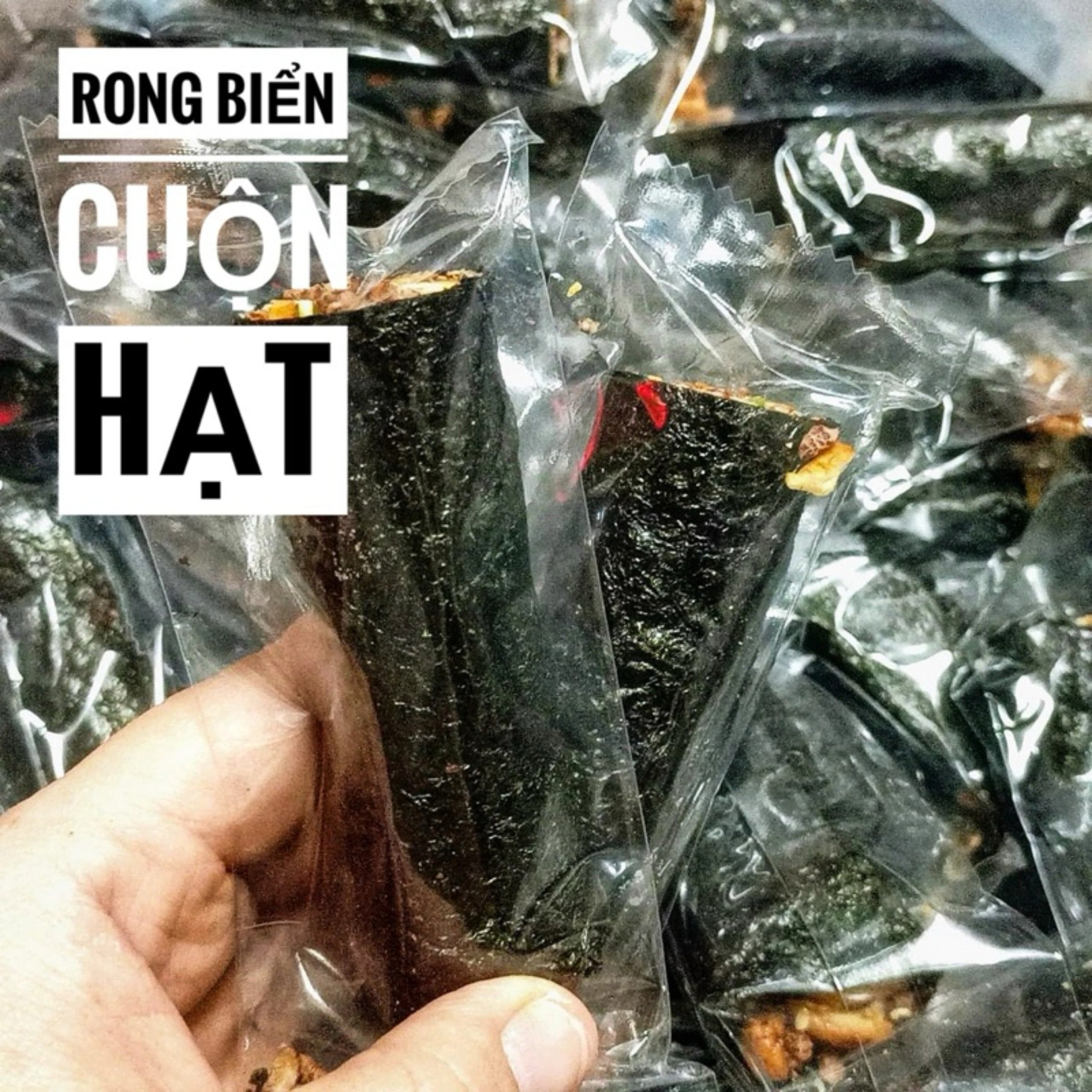 RONG BIỂN CUỘN HẠT DINH DƯỠNG