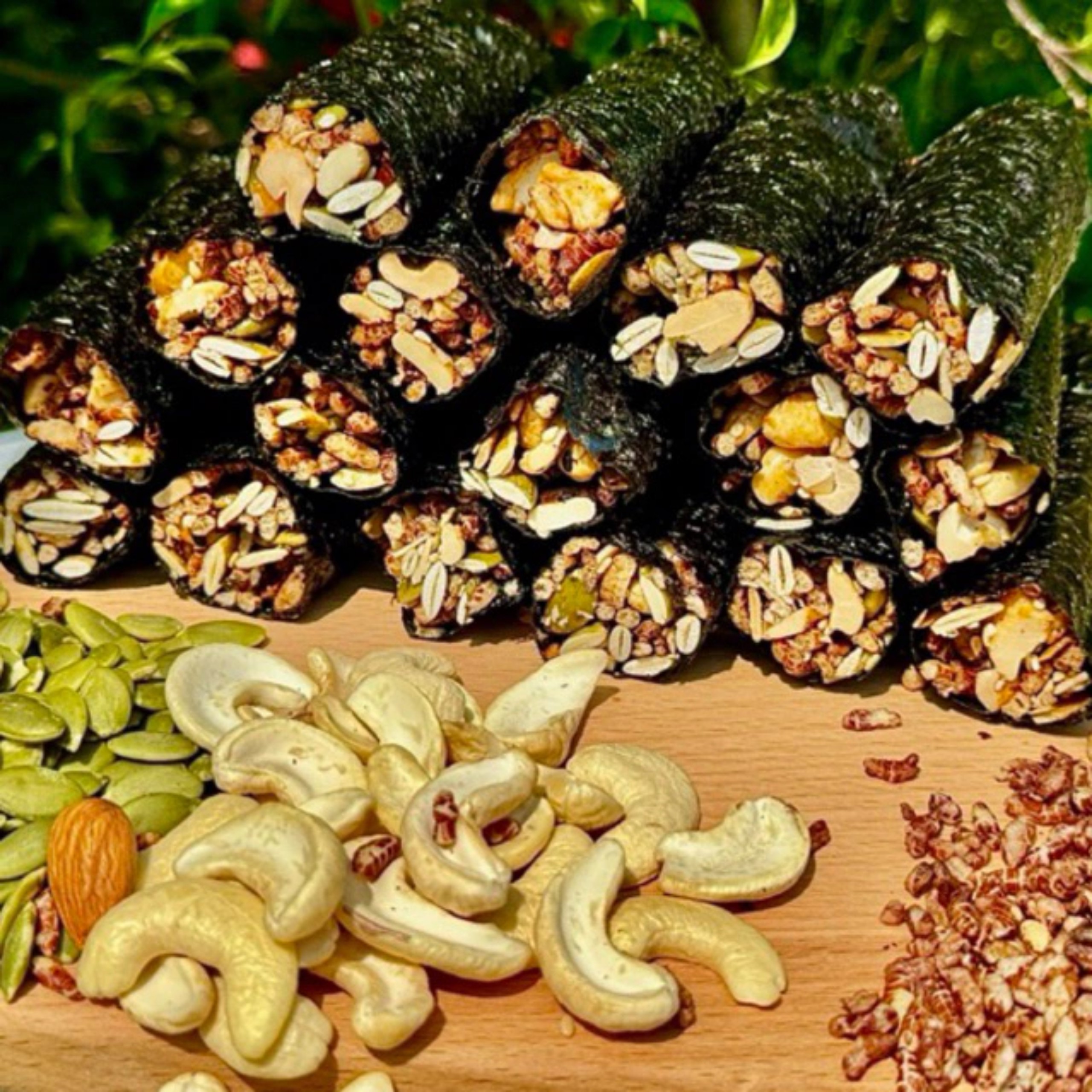 RONG BIỂN CUỘN HẠT DINH DƯỠNG