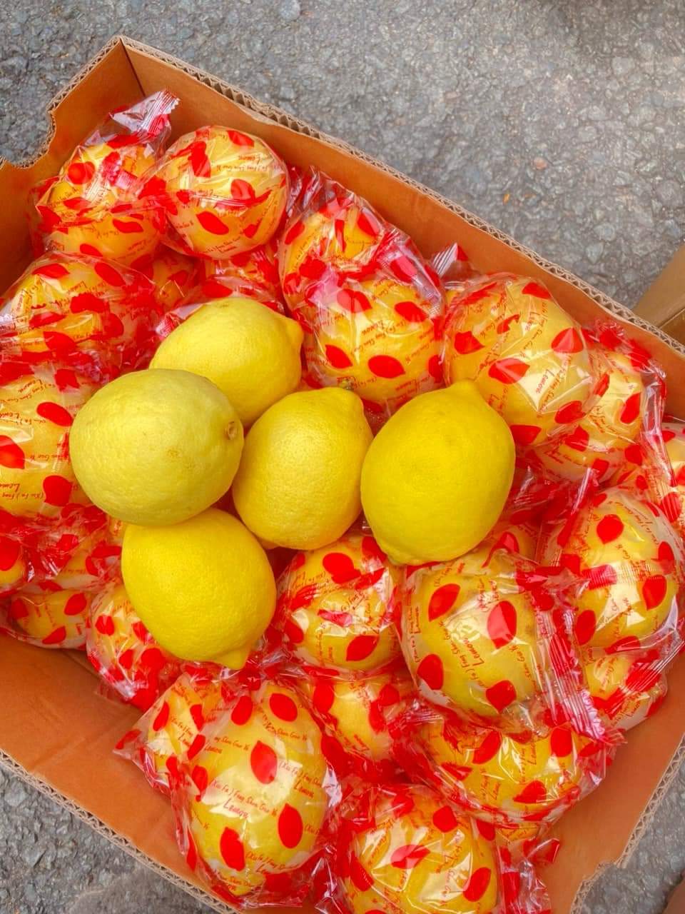 CHANH VÀNG 1 THÙNG