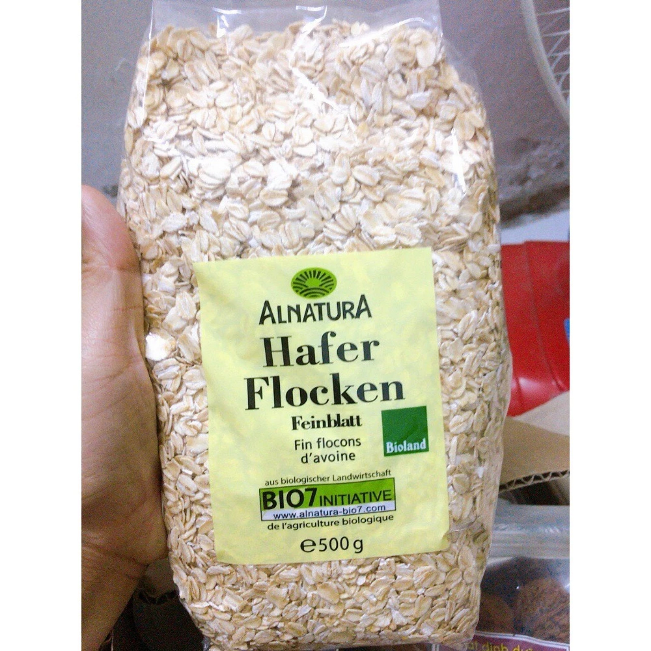 YẾN MẠCH CÁN VỠ HAFER FLOCKEN 500GR