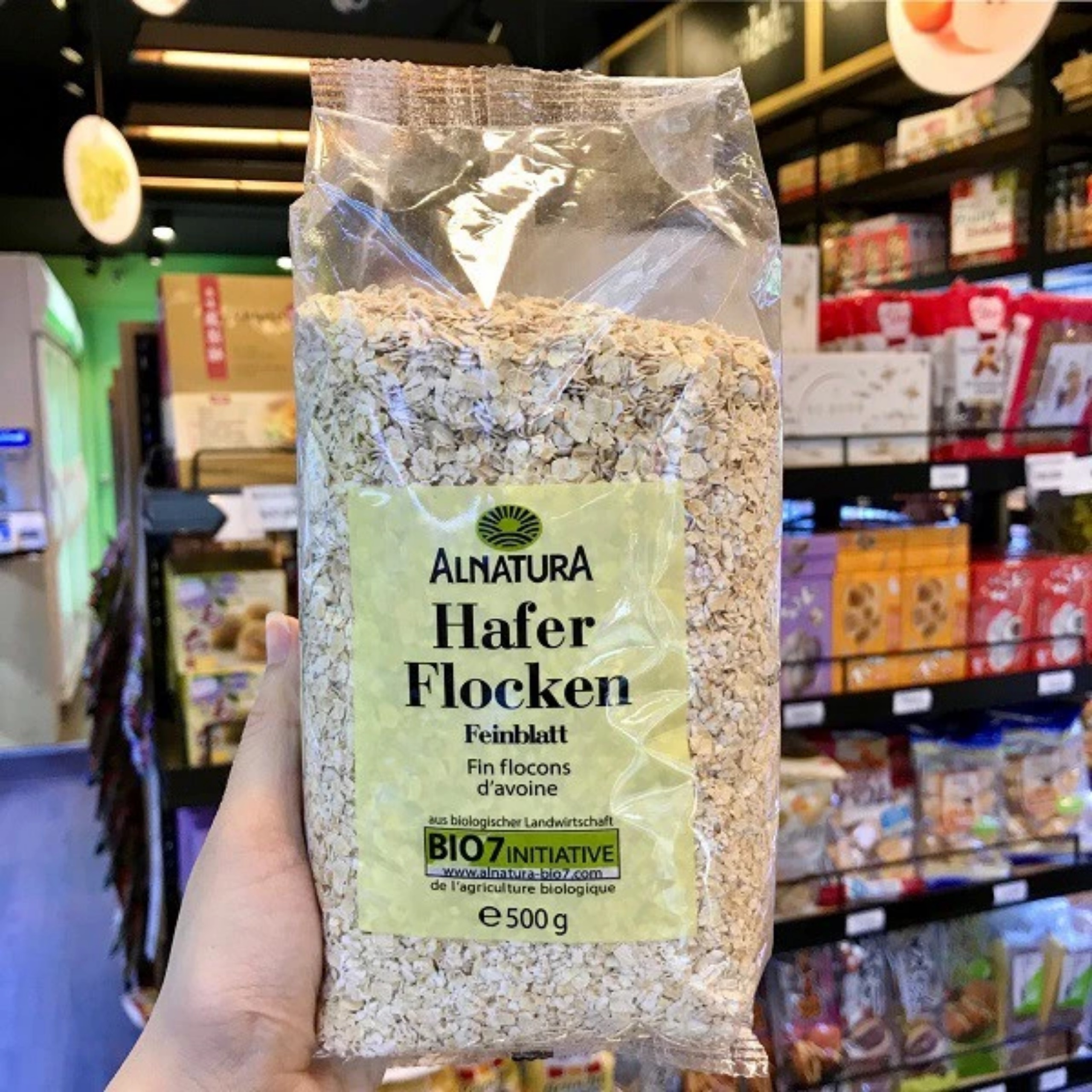 YẾN MẠCH CÁN VỠ HAFER FLOCKEN 500GR