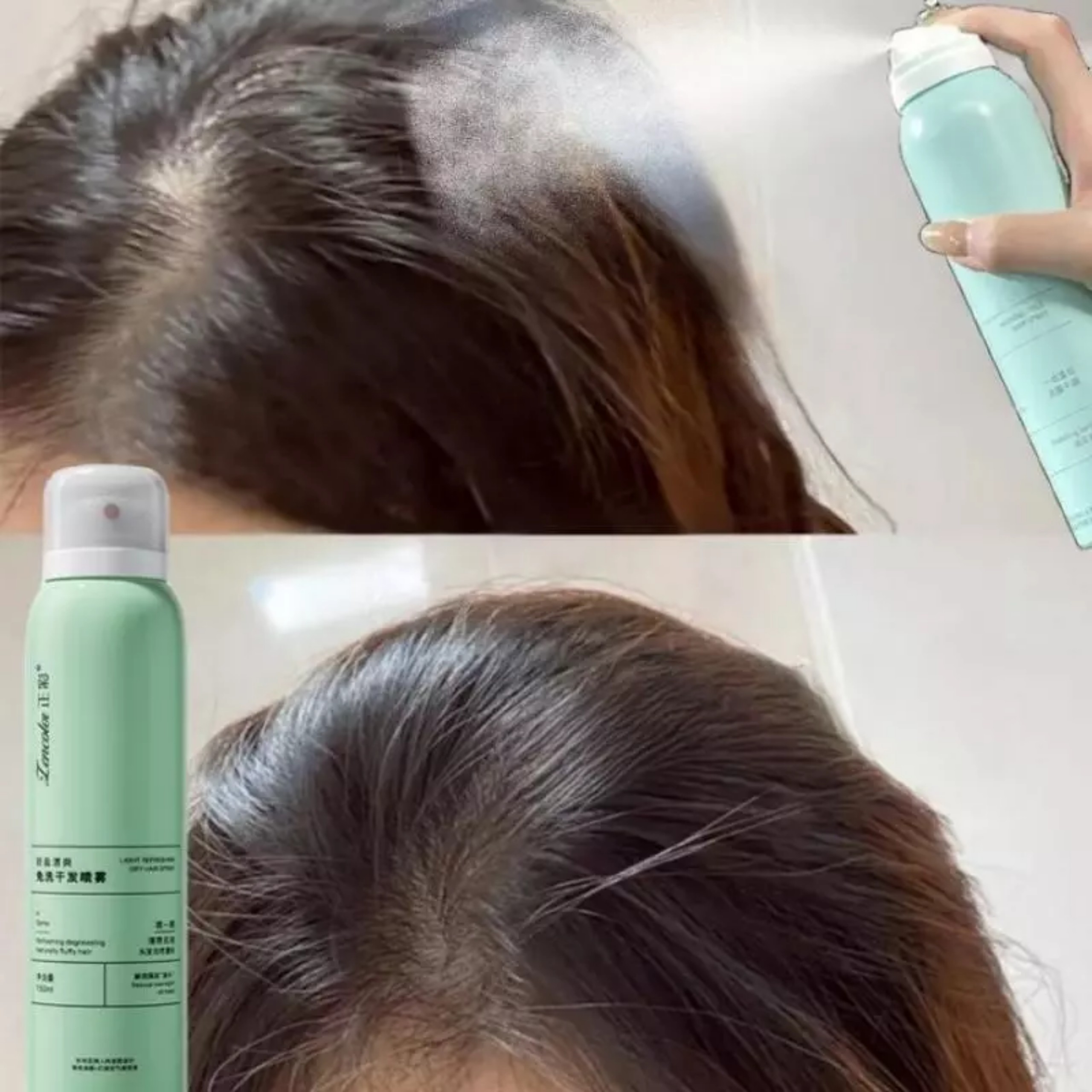 DẦU GỘI KHÔ DẠNG XỊT NỘI ĐỊA TRUNG