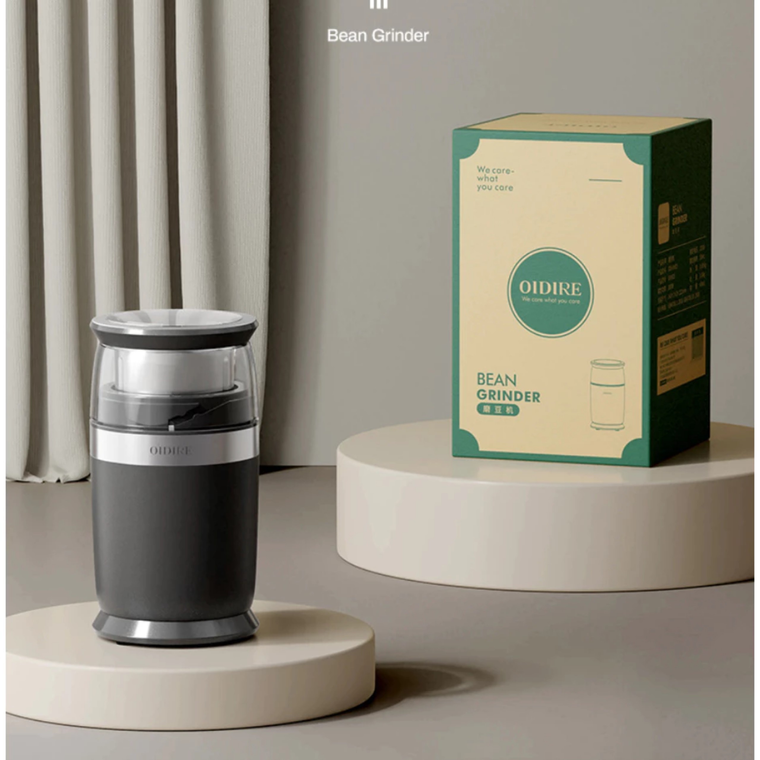 MÁY XAY CÀ PHÊ, GIA VỊ OIDIRE 200W-220W