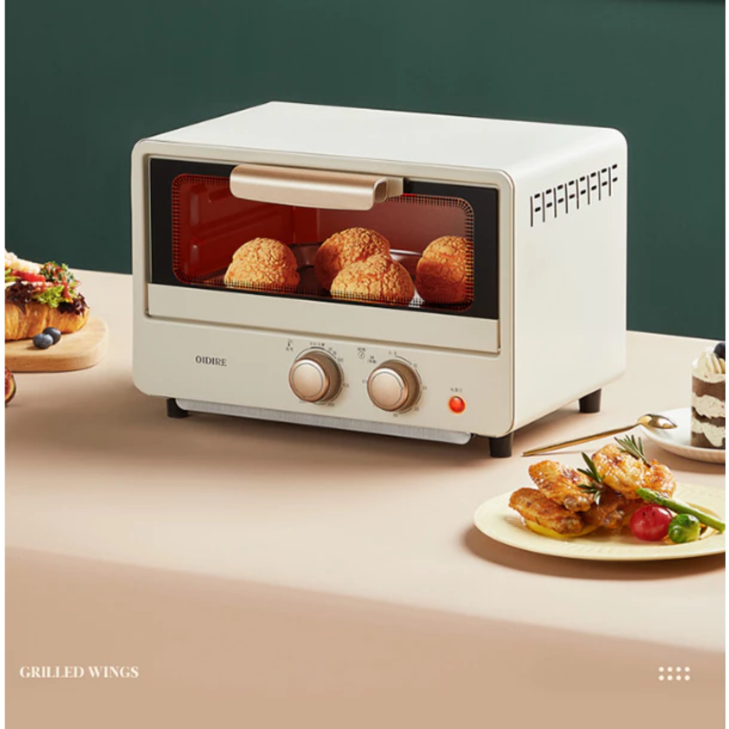 LÒ NƯỚNG BÁNH OIDIRE 375W 12L