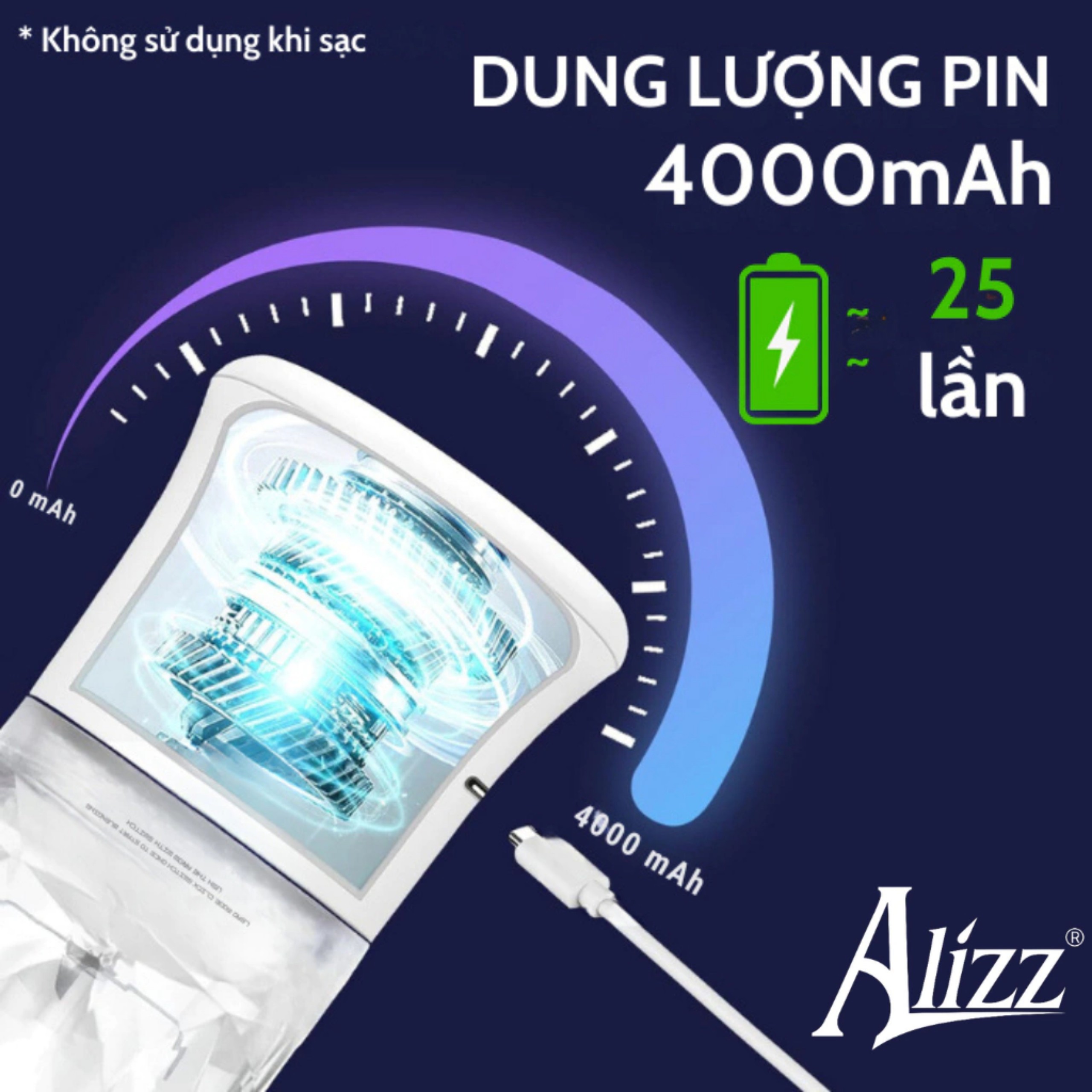MÁY XAY SINH TỐ CẦM TAY 600ML ALIZZ AL-13554