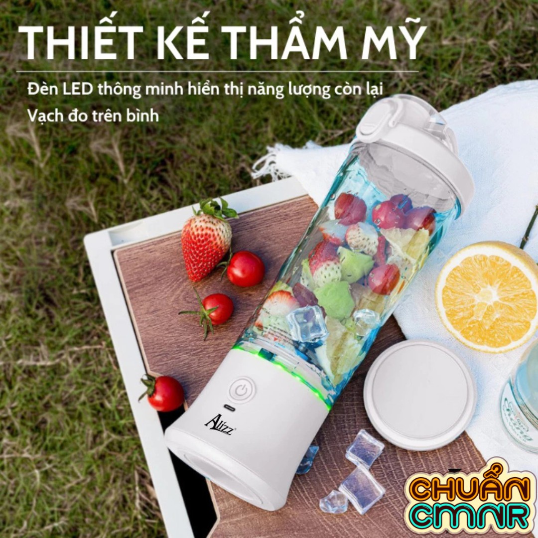 MÁY XAY SINH TỐ CẦM TAY 600ML ALIZZ AL-13554
