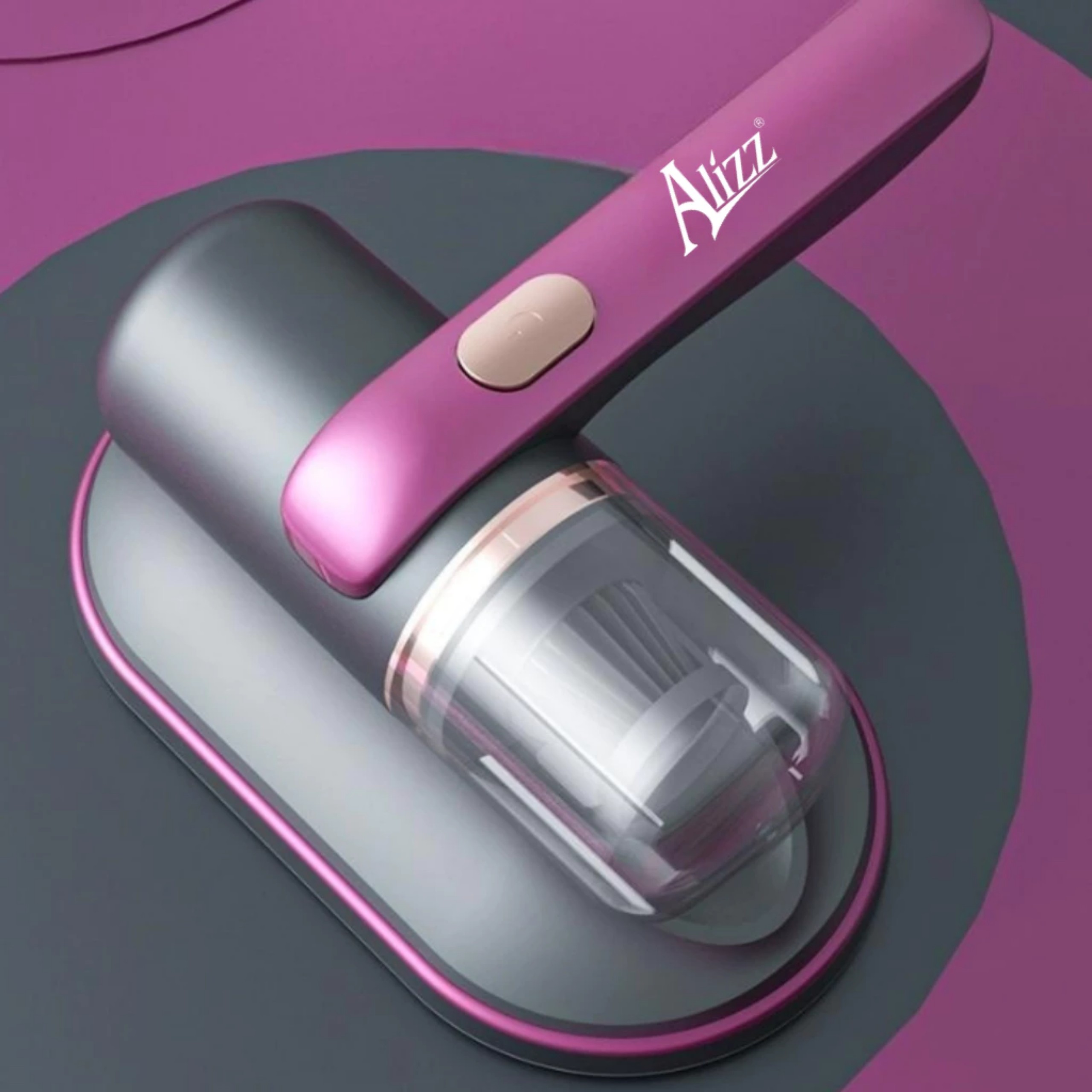 MÁY HÚT BỤI GIƯỜNG CẦM TAY ALIZZ 68W SẠC PIN CÓ TIA UV KHỬ KHUẨN