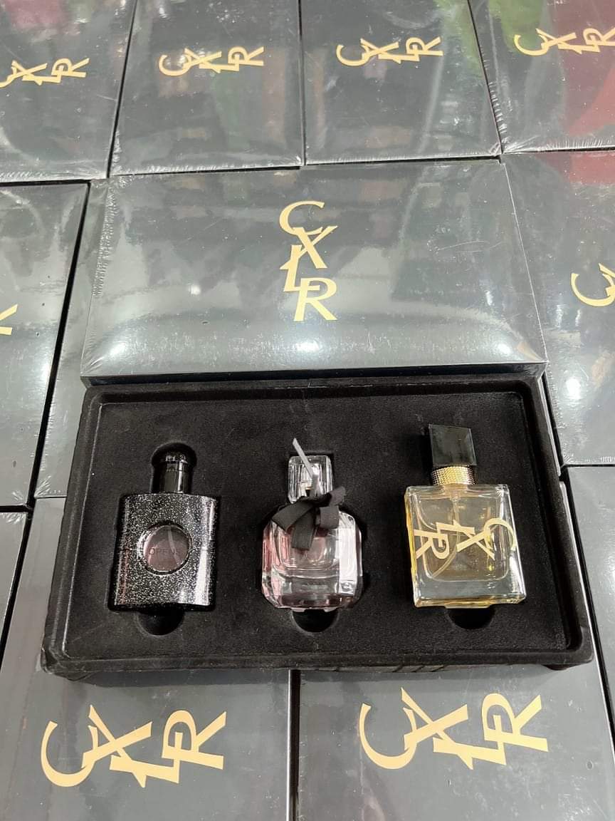 SET 3 CHAI NƯỚC HOA CXLR HỘP ĐEN