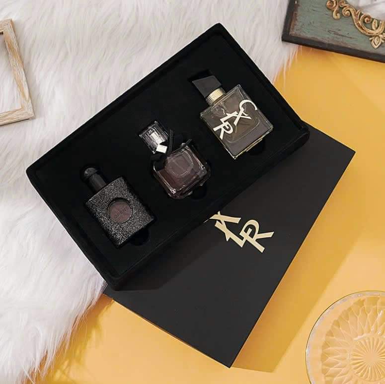 SET 3 CHAI NƯỚC HOA CXLR HỘP ĐEN