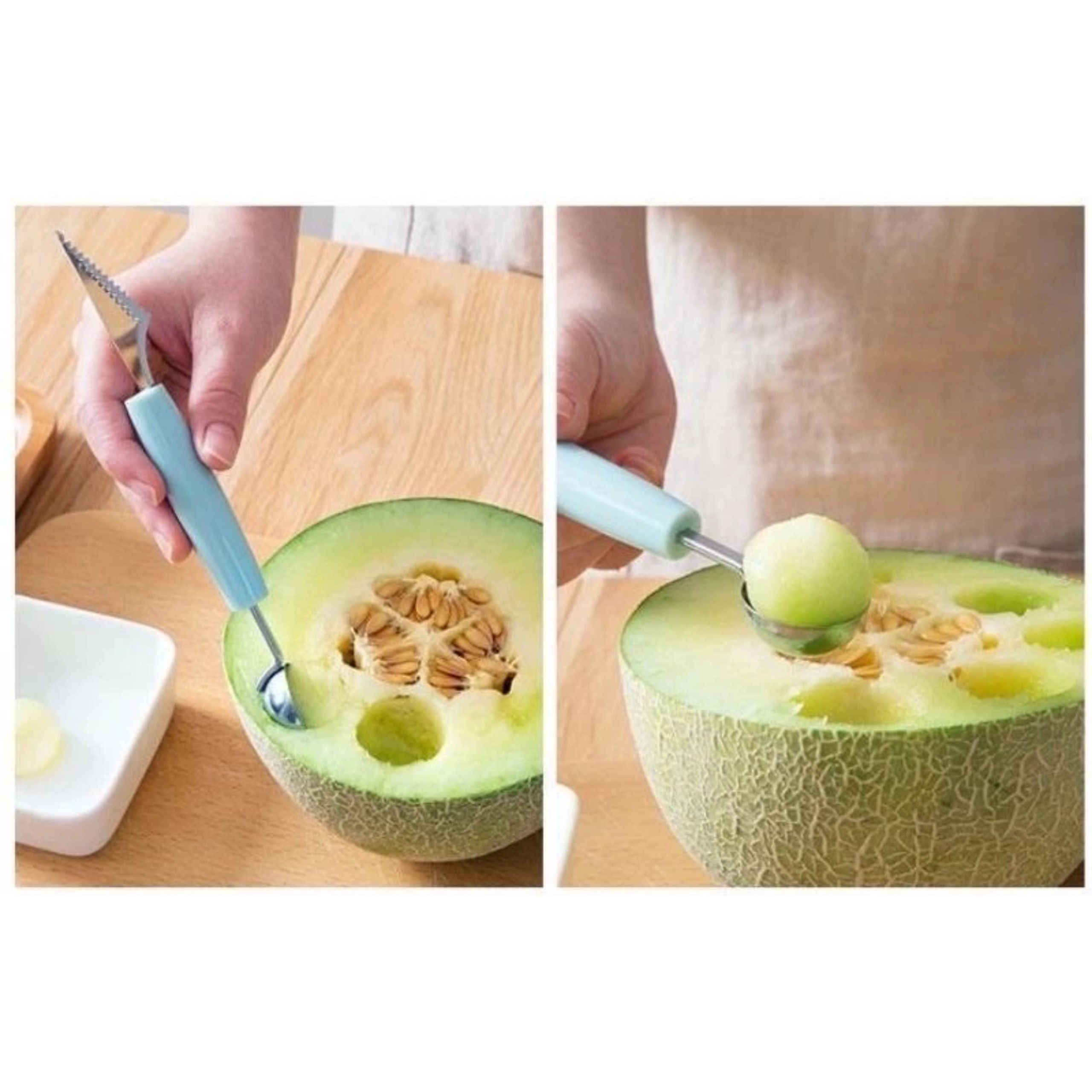 DỤNG CỤ CẮT TỈA TRÁI CÂY RAU CỦ 2 ĐẦU