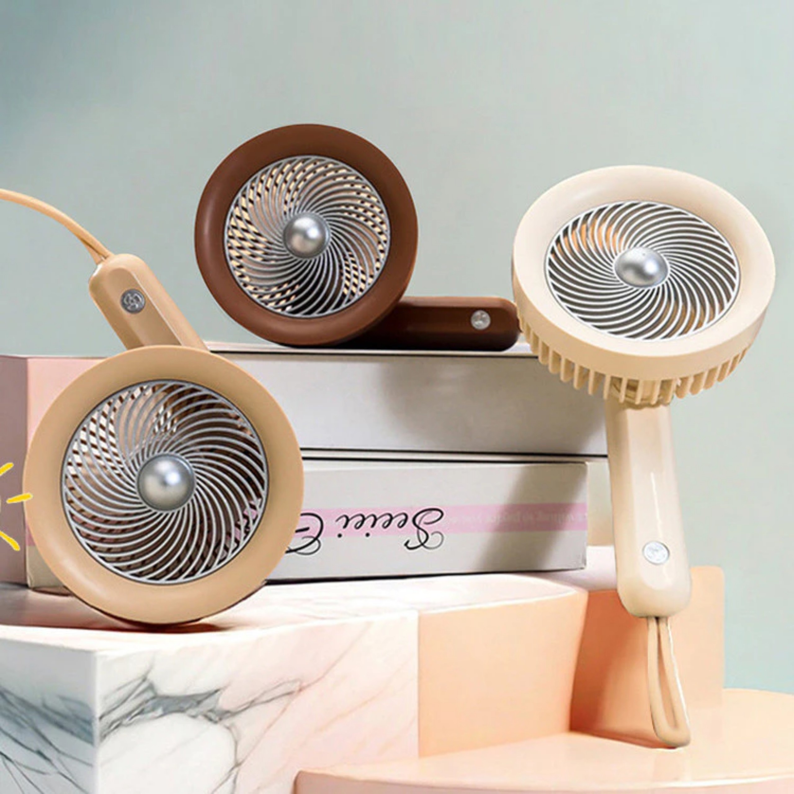 QUẠT CẦM TAY TÍCH ĐIỆN YS2295