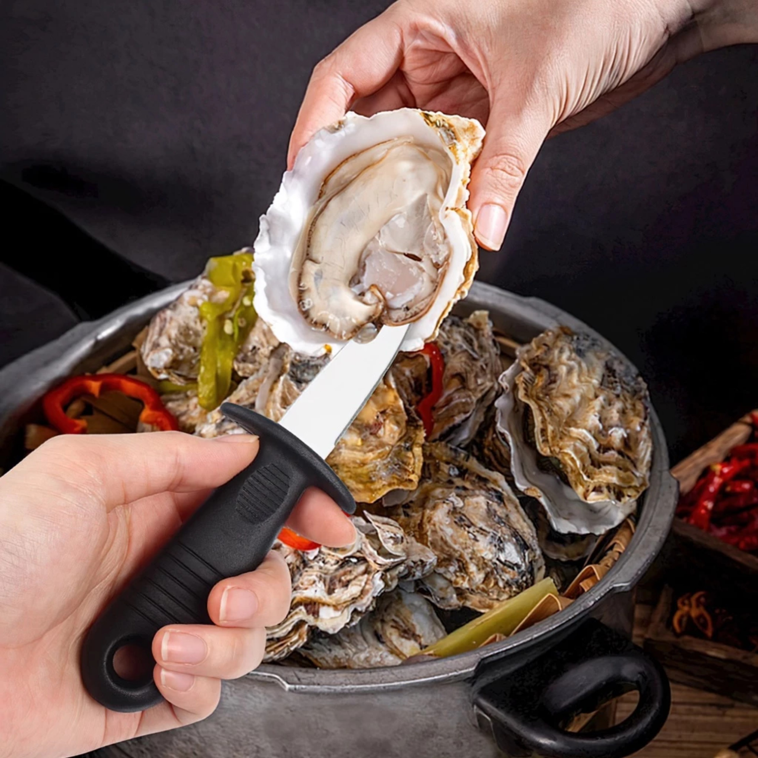 DAO TÁCH VỎ HÀO SIÊU CỨNG VÀ DẺO