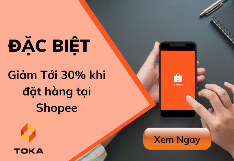 Giảm đến 30% khi đặt hàng tại Shopee