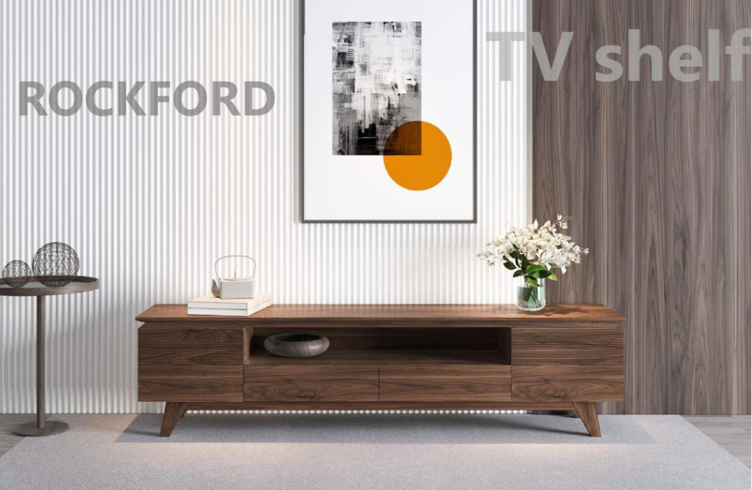 Kệ tivi gỗ óc chó cao cấp KTV-121