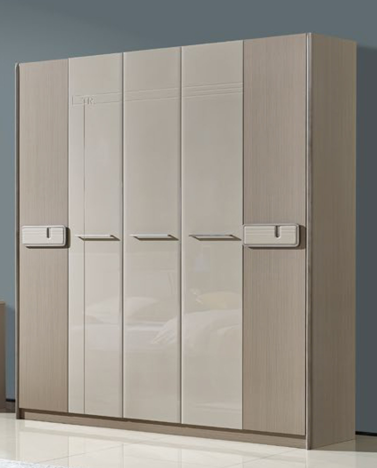 TỦ ÁO 6 CÁNH 2066YG