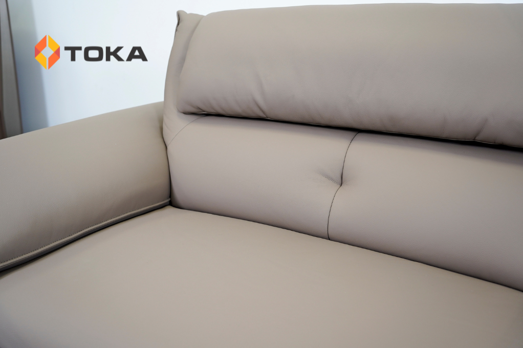 Sofa da sinh thái + đôn SE 9035