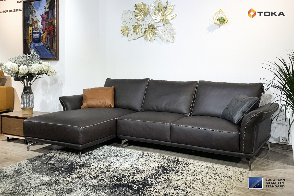 Bộ Sofa da thật VERONA góc