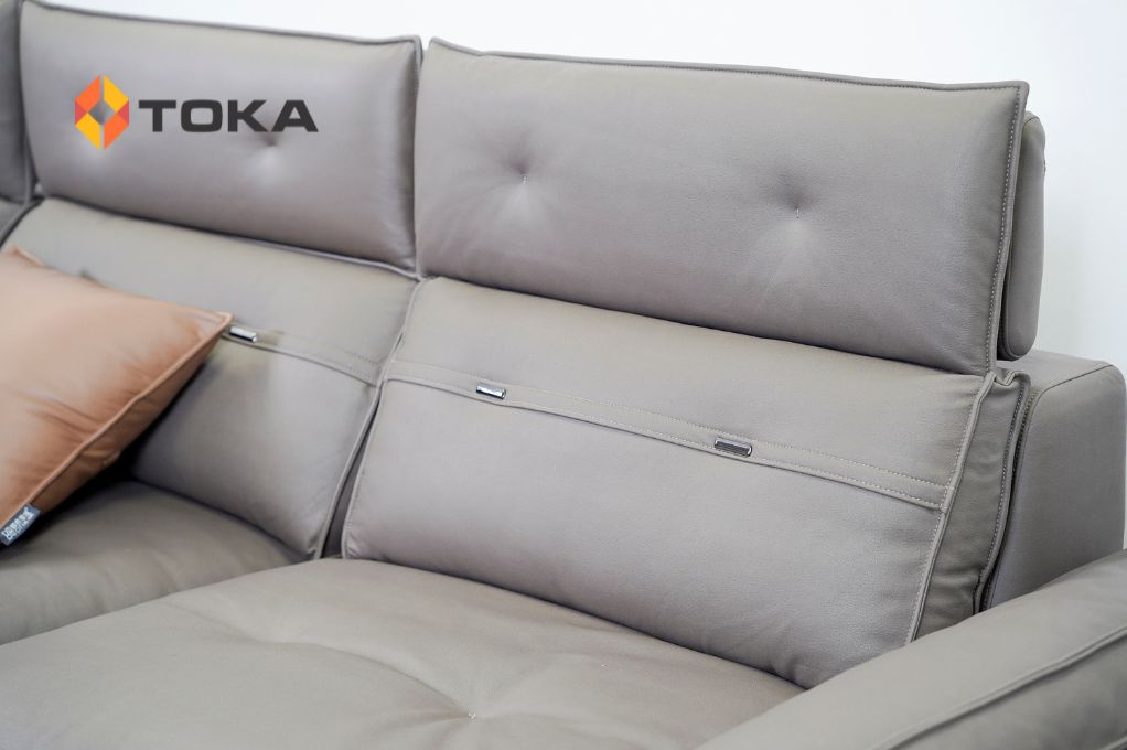 Sofa da nỉ chống xước nhập khẩu cao cấp SF 9033-2