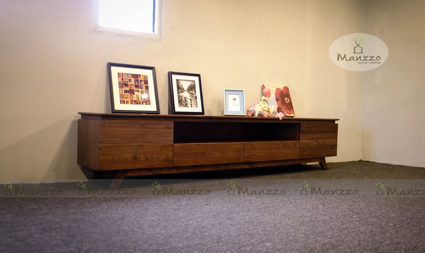 Kệ tivi gỗ óc chó cao cấp KTV-121