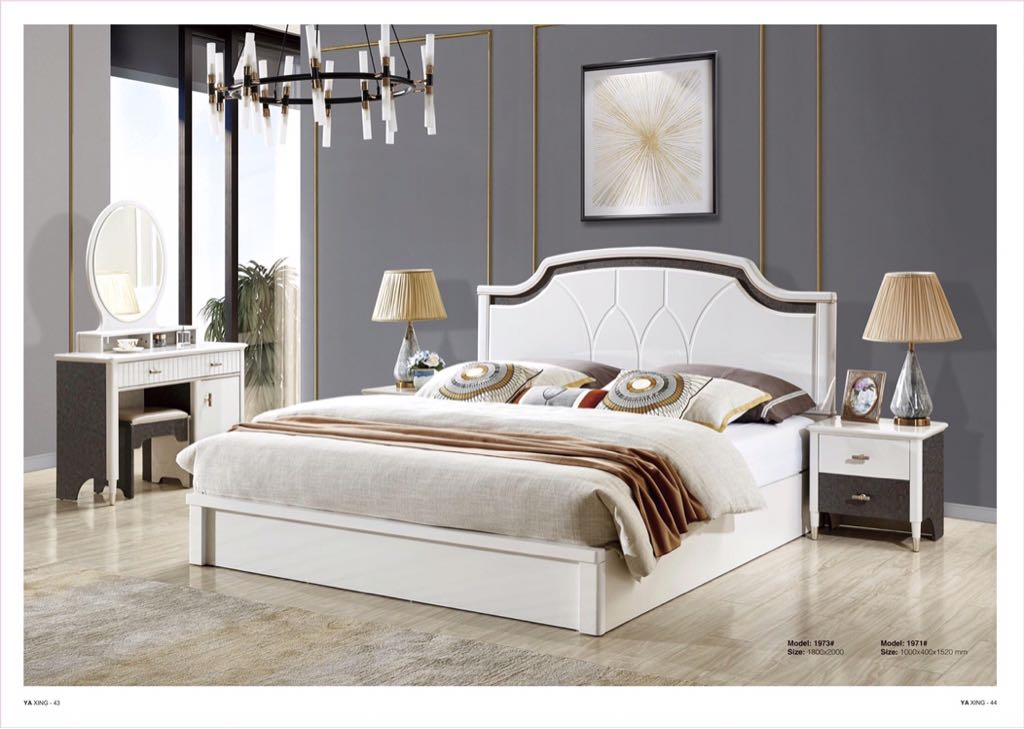 Giường ngủ nhập khẩu cao cấp 1973#