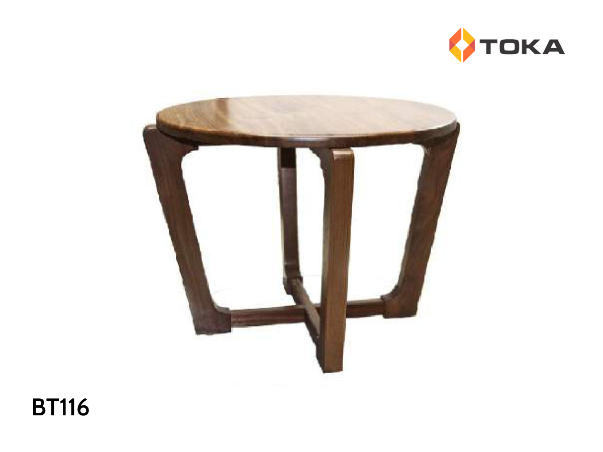 Bàn trà góc SENTO gỗ óc chó