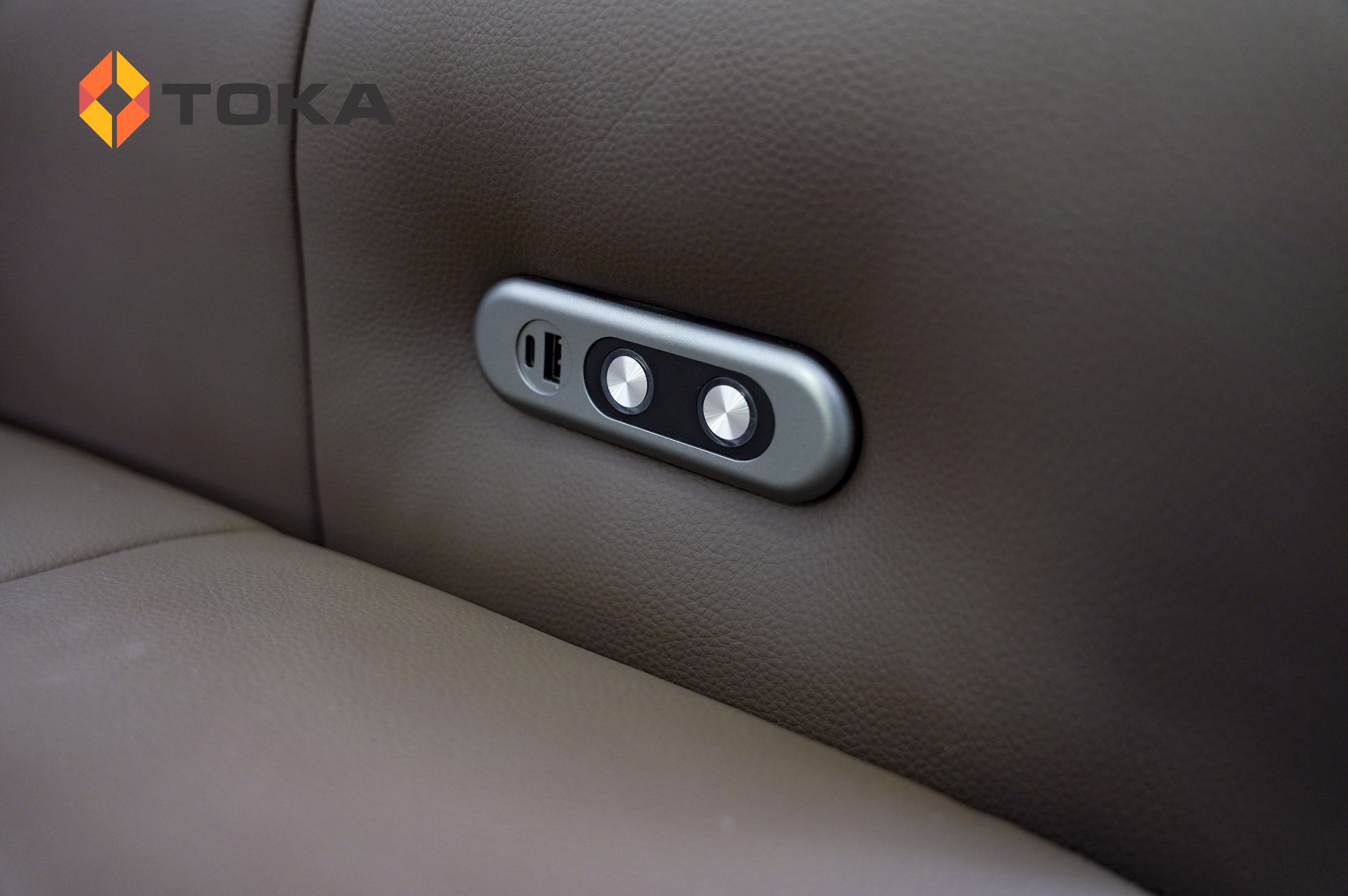 Sofa chỉnh điện da sinh thái 9032