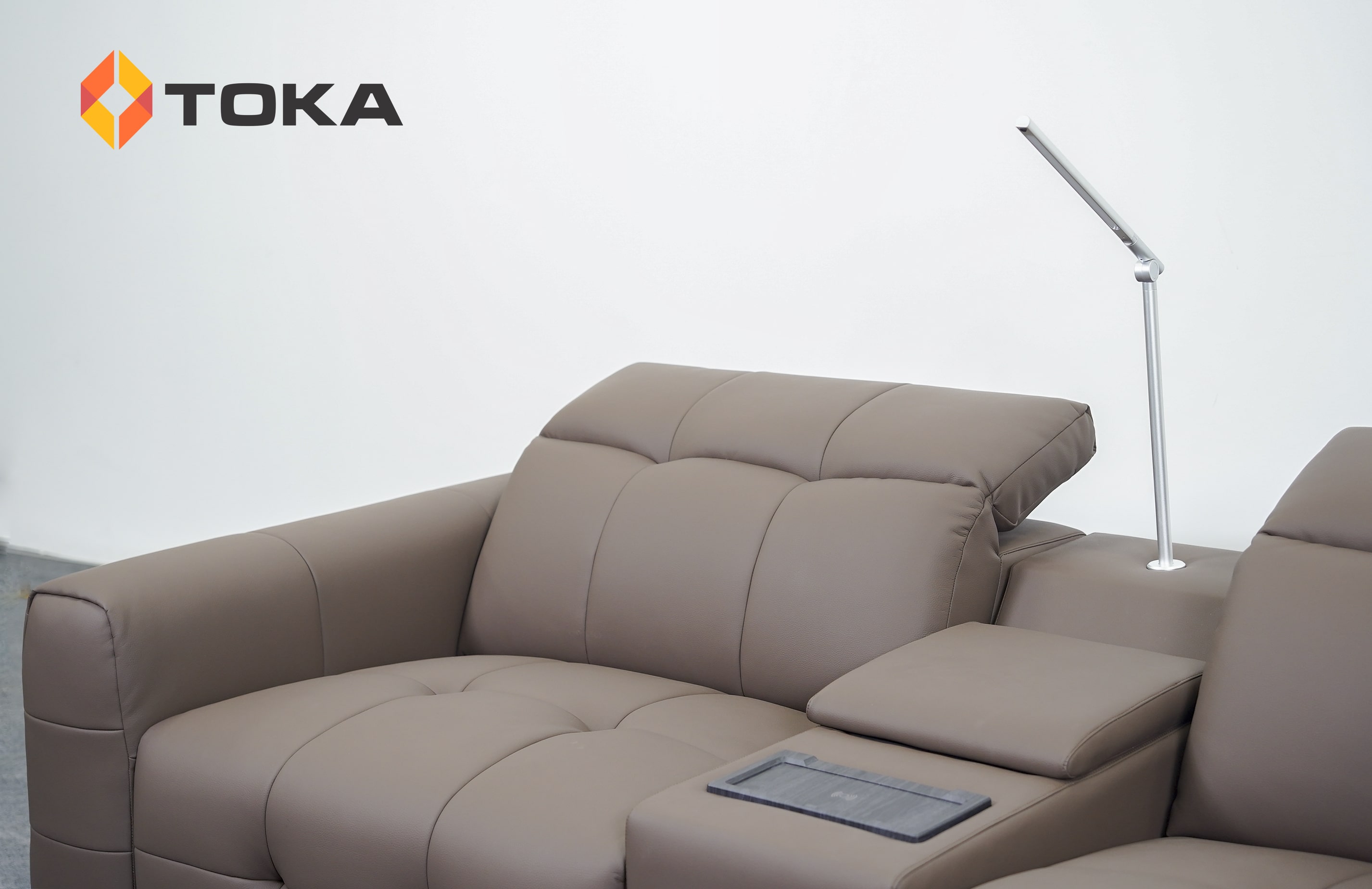 Sofa chỉnh điện da sinh thái 9032