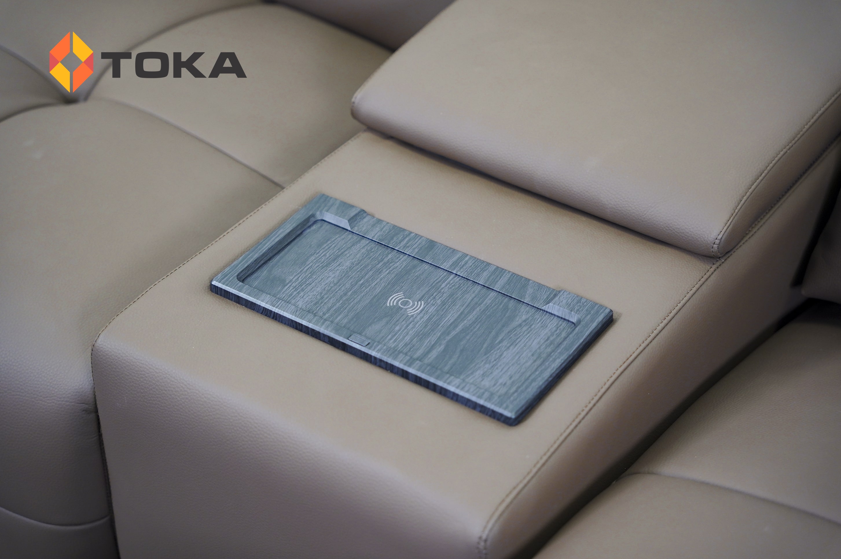 Sofa chỉnh điện da sinh thái 9032